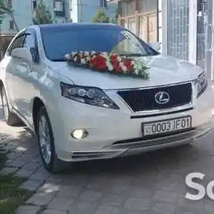 Аренда Lexus RX на свадьбу и мероприятия