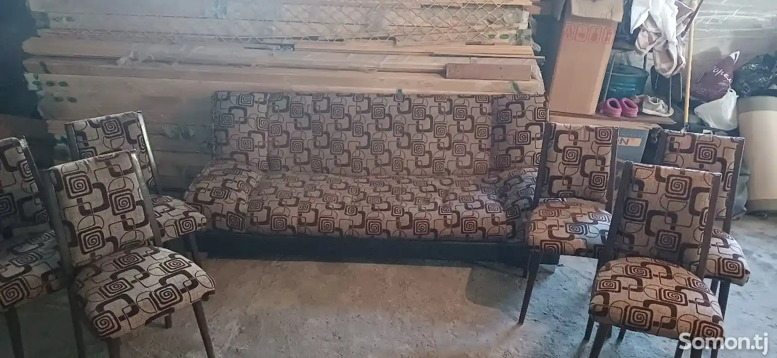 Диван со стульями-1