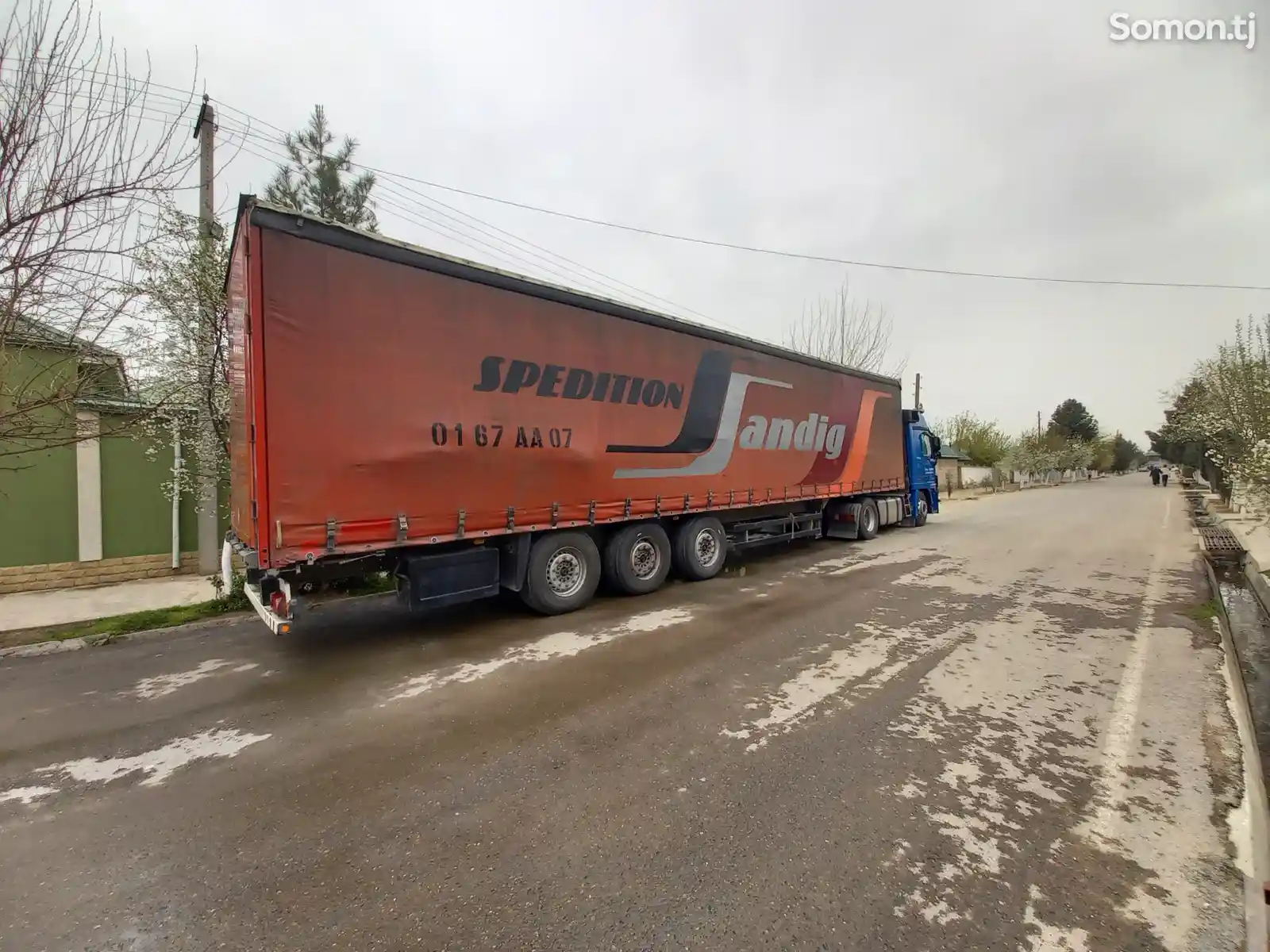 Бортовой автомобиль Mercedes-Benz Actros, 2010-13