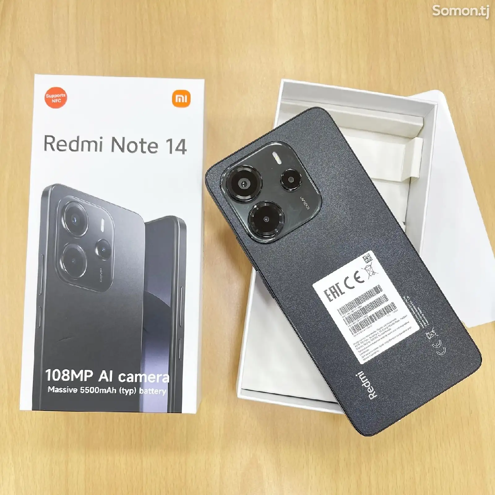 Xiaomi Redmi Note 14 8/256gb black-1