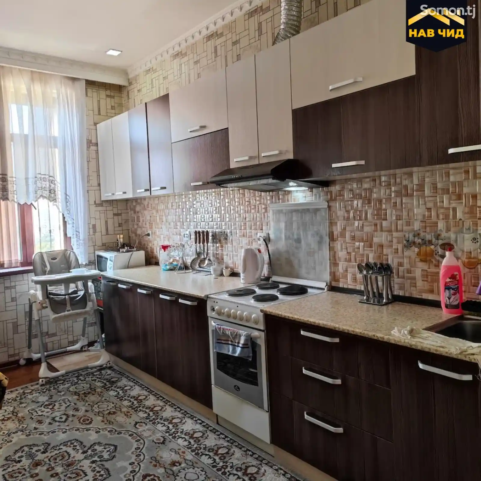 2-комн. квартира, 12 этаж, 65 м², Шохмансур-11