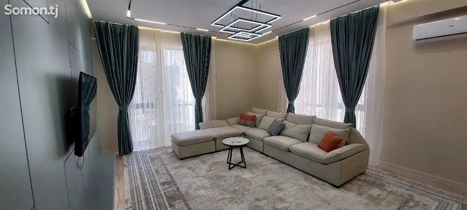 3-комн. квартира, 5 этаж, 136 м², Ул.Айни-1