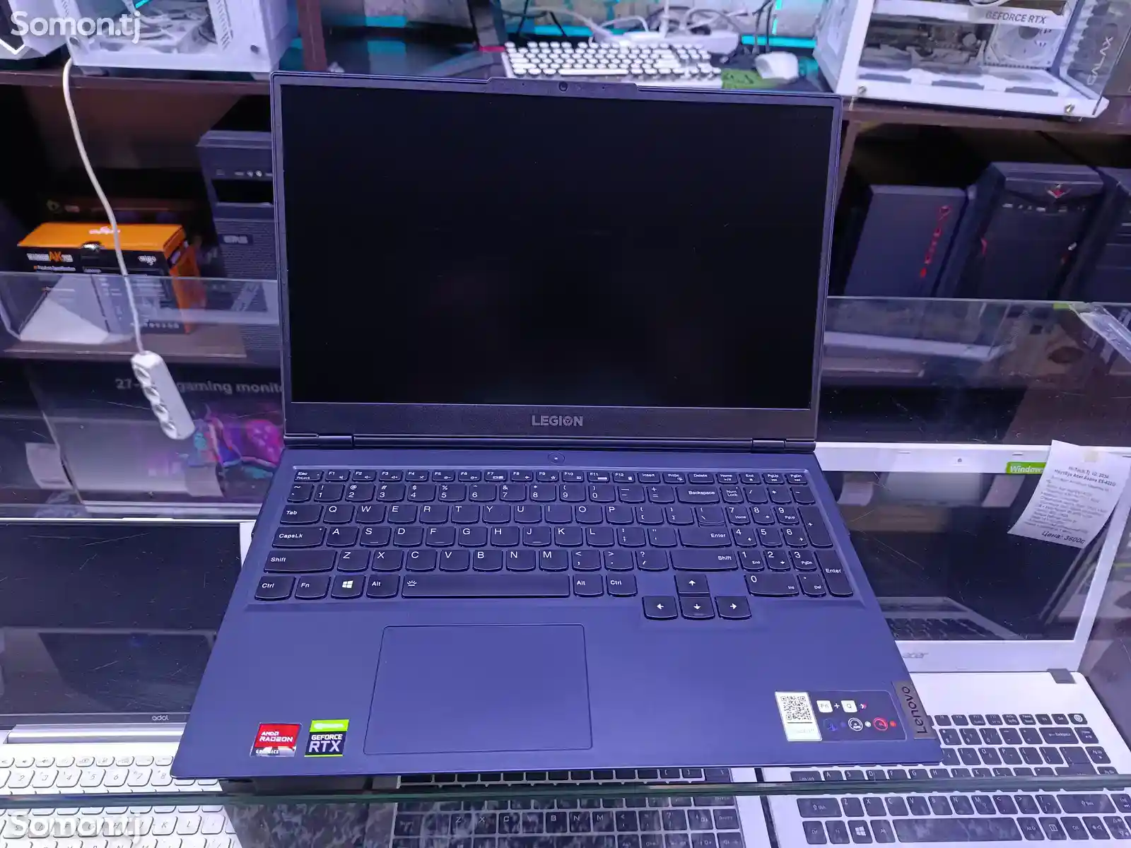 Игровой ноутбук Lenovo Legion 5 Ryzen 5 5600H / RTX 3060 6GB / 16GB / 512GB SSD-6