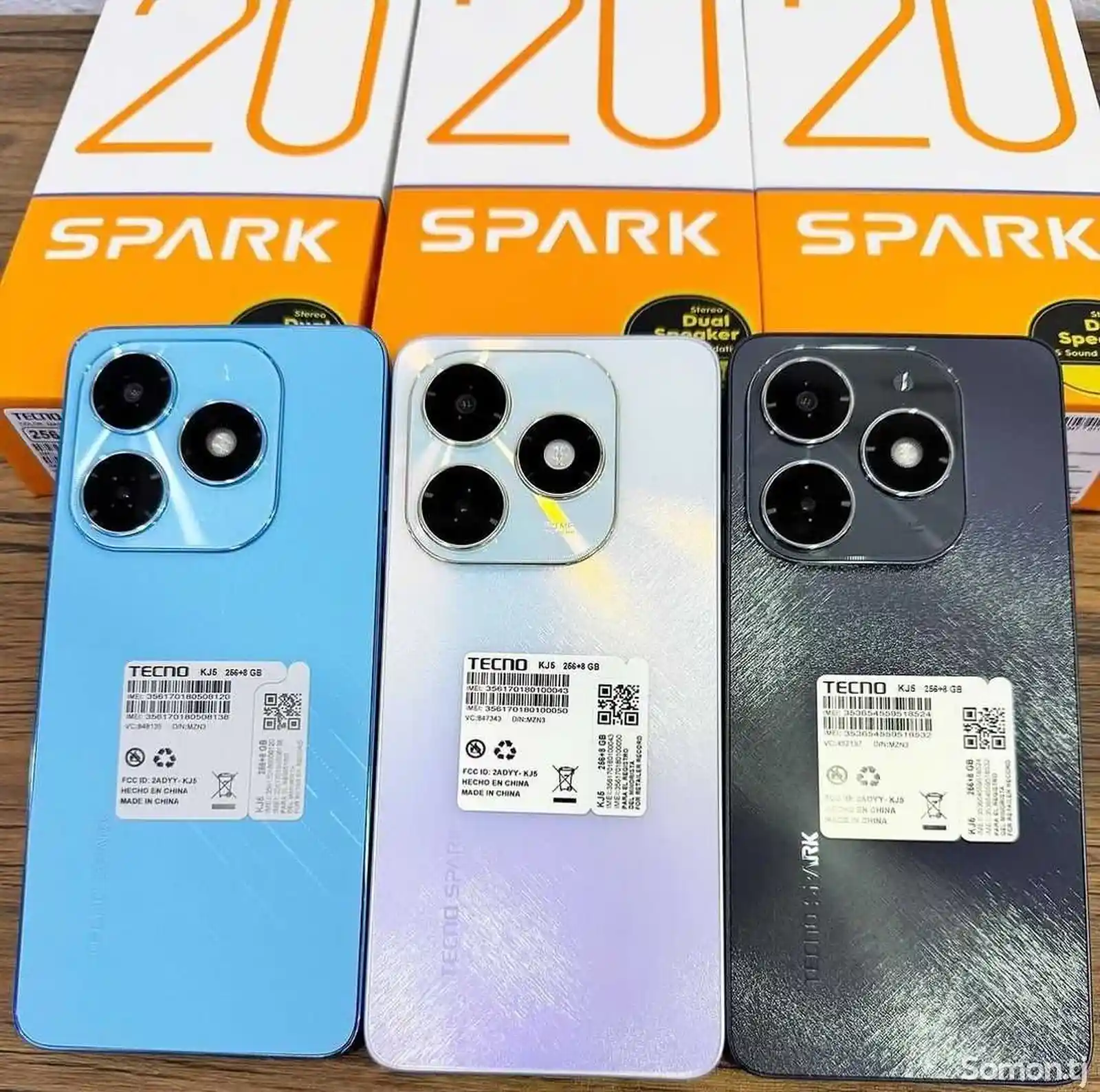 Tecno Spark 20 8+8/128Gb blue-1