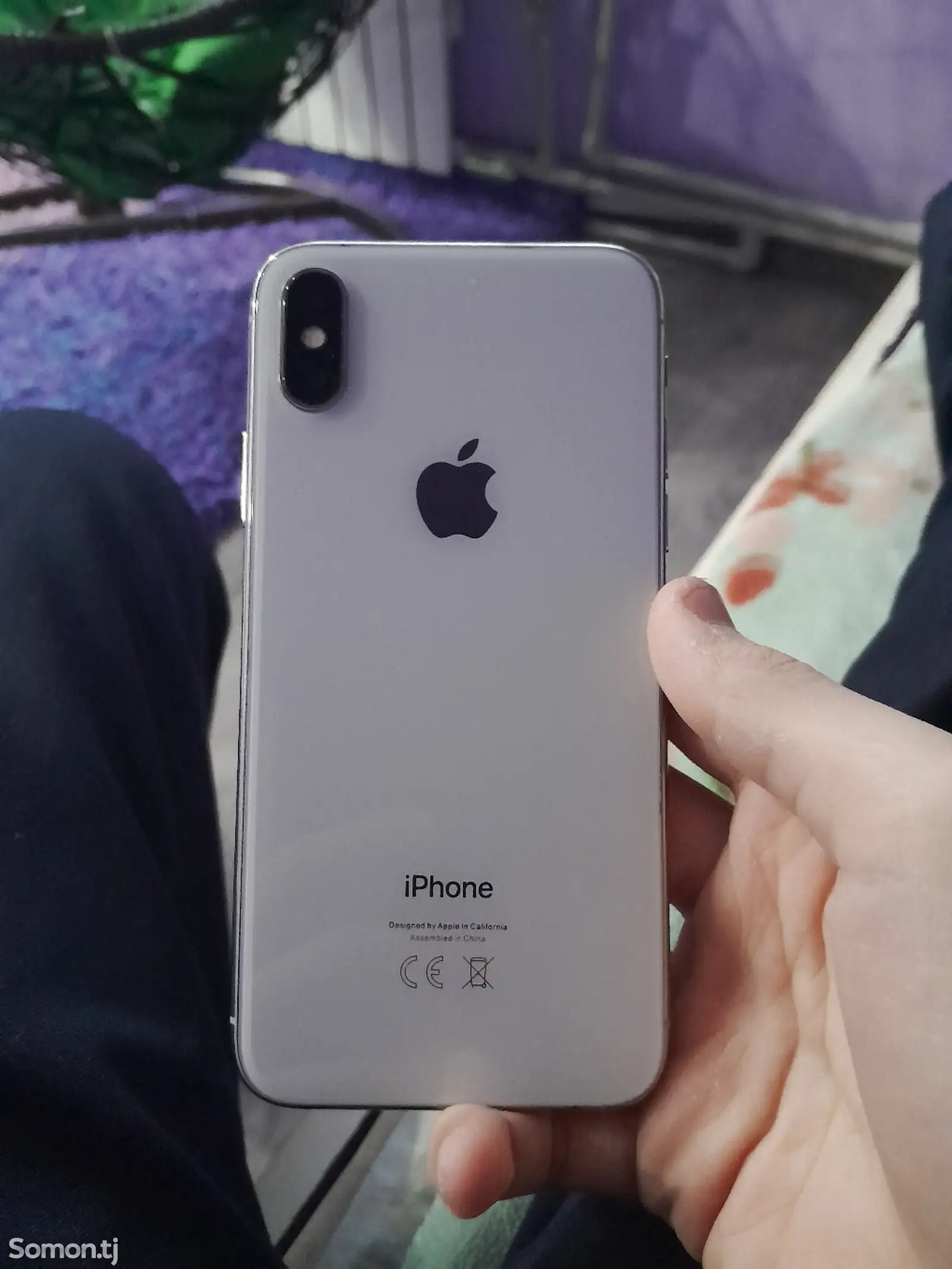 Apple iPhone X, 256 gb, Silver-1