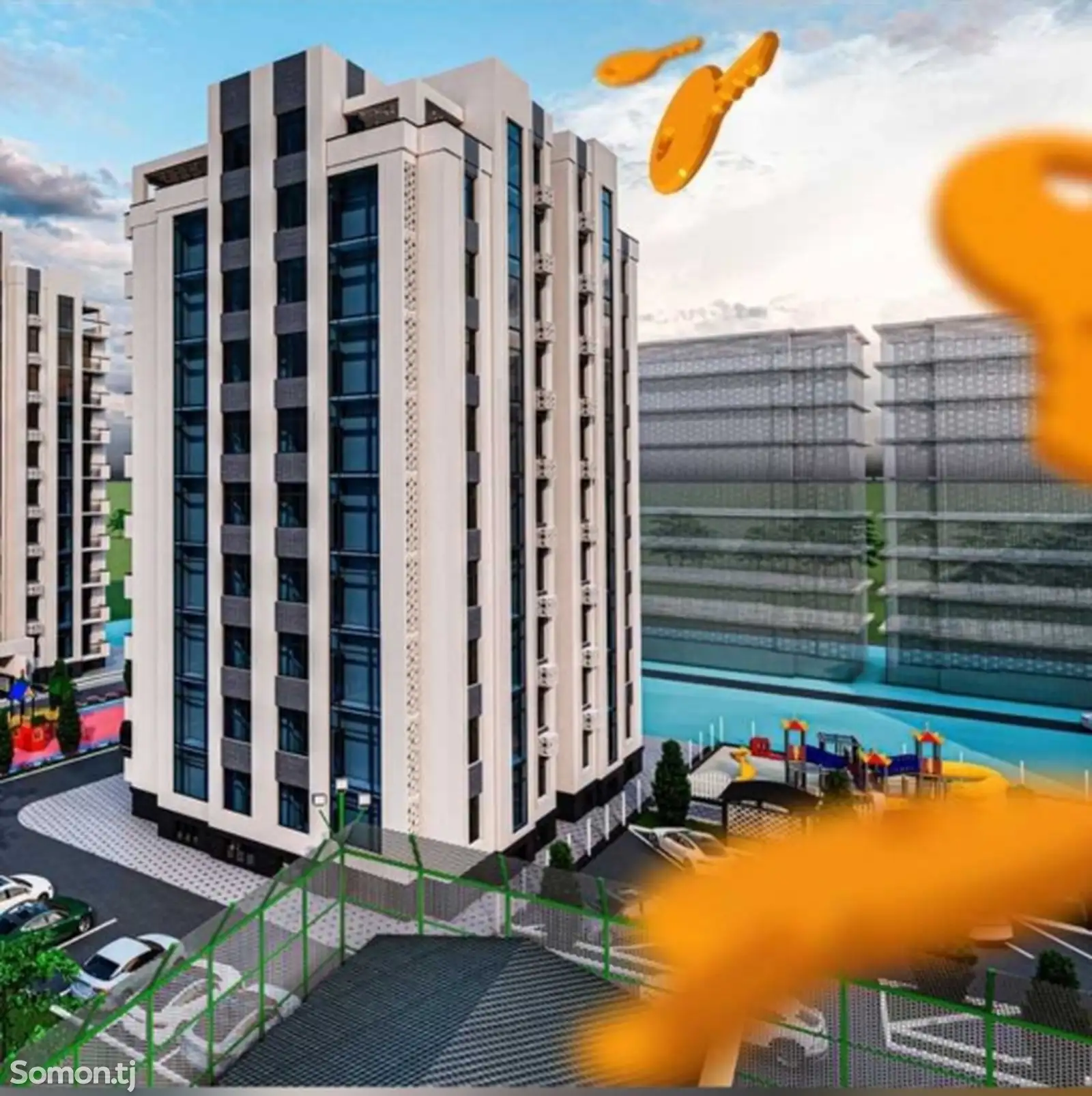 2-комн. квартира, 6 этаж, 76 м², 17 мкр-1