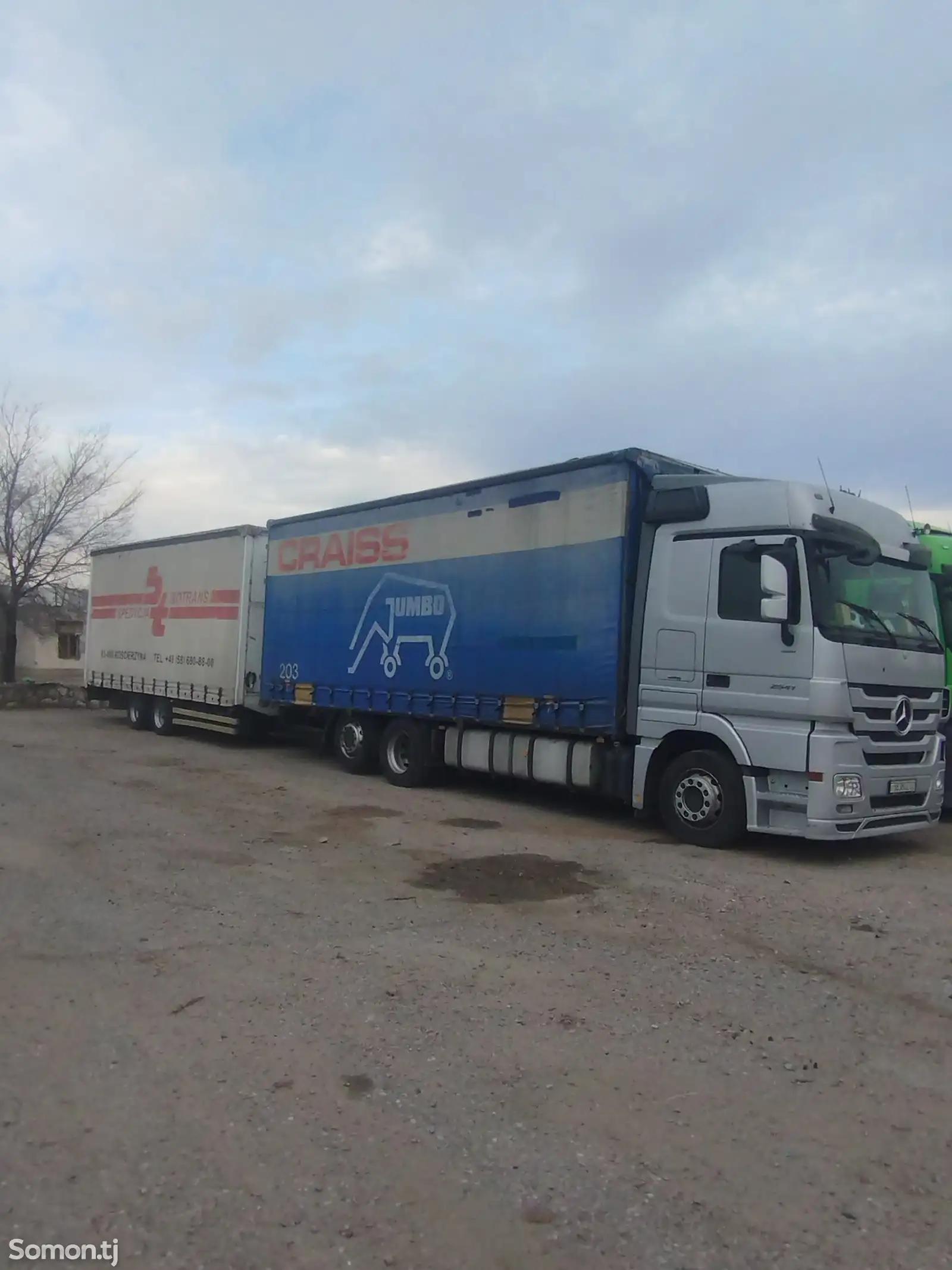 Бортовой грузовик Actros 2541, 2008-1