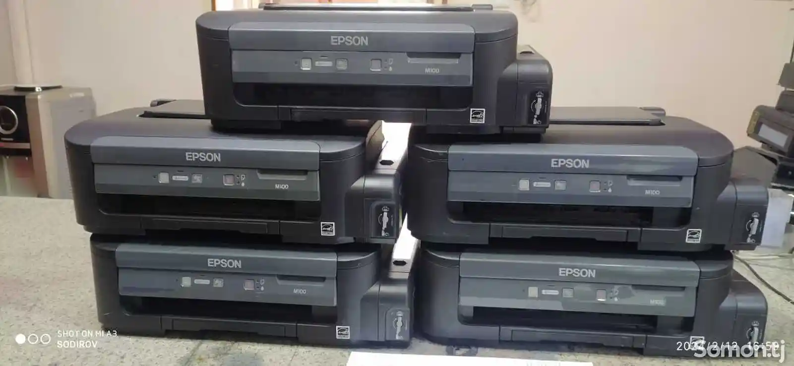 Принтер струйный черно белый Epson m100-1
