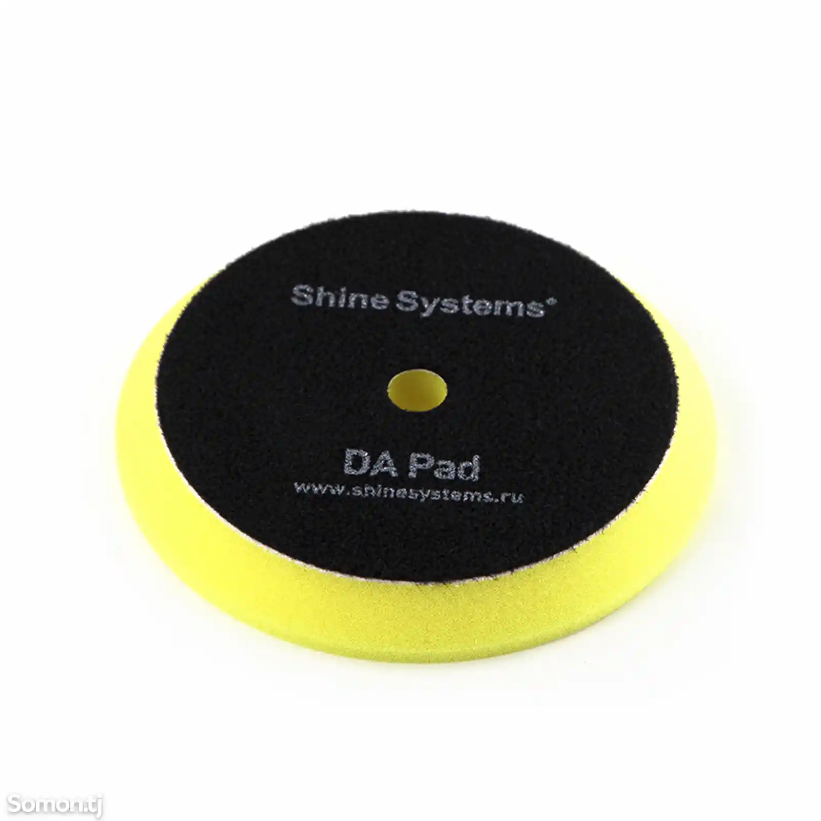 Shine Systems DA Foam Pad Yellow -полировальный круг антиголограммный желтый 130-2