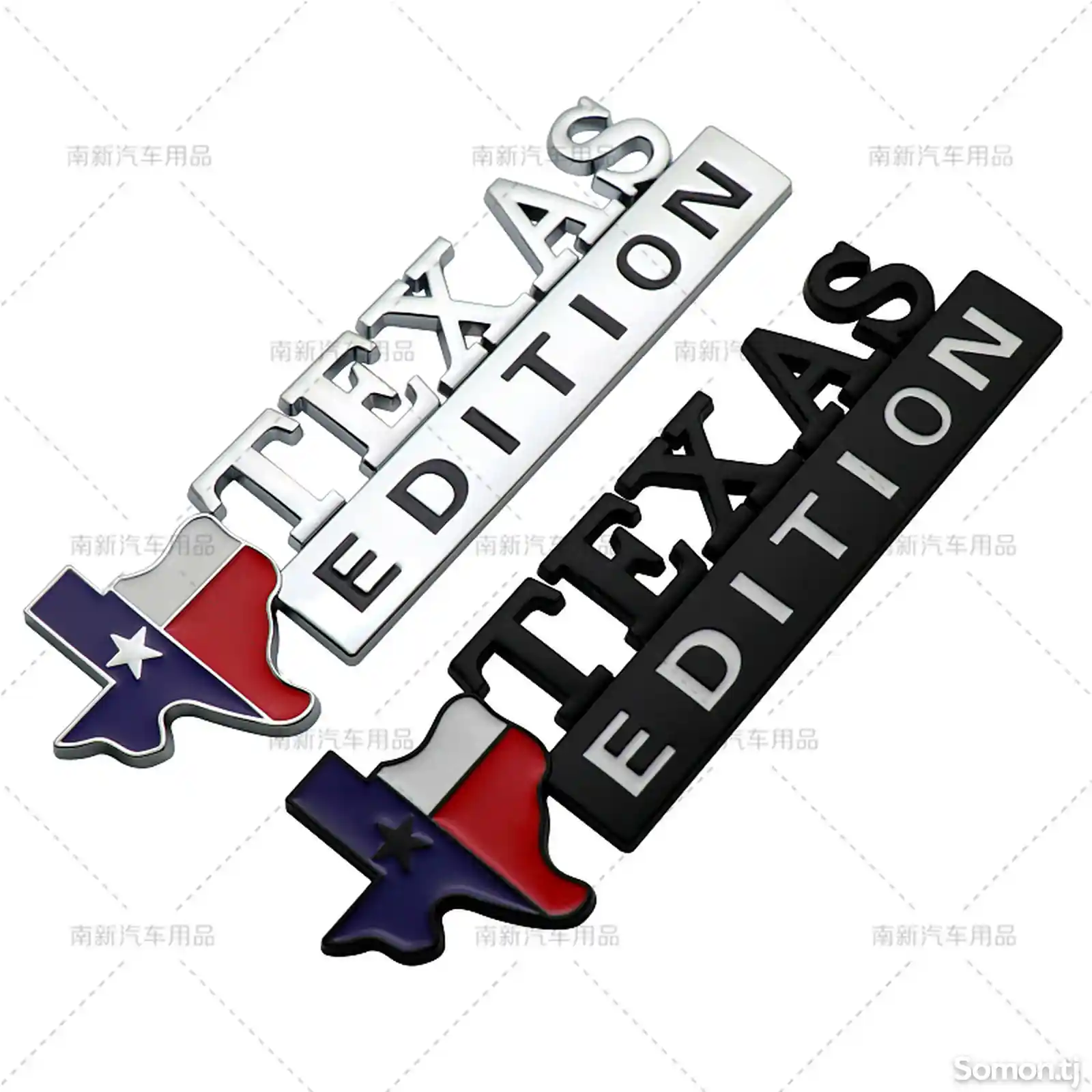 3D металлическая наклейка, эмблема Texas Edition, логотип на багажник-4
