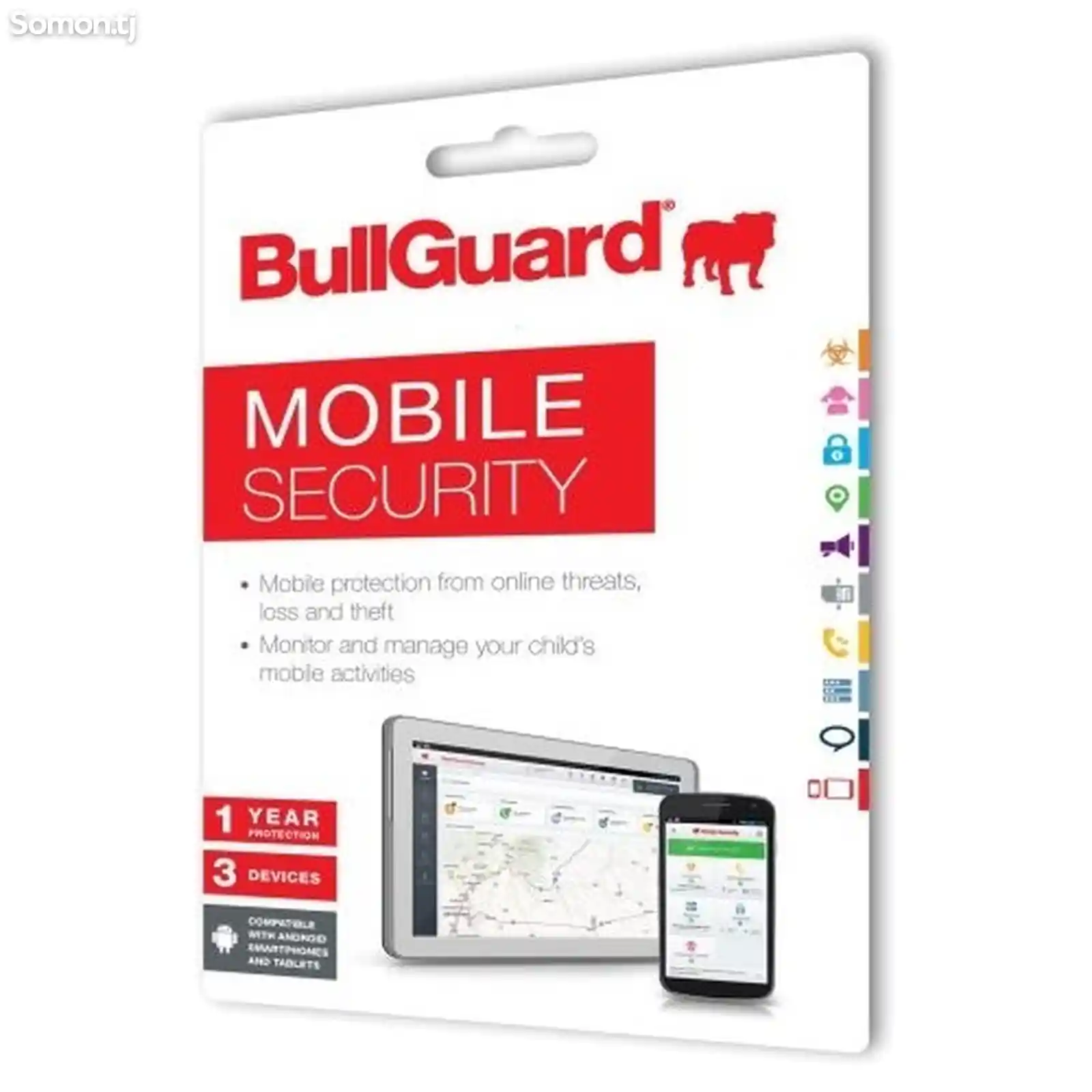 BullGuard Mobile Security 1 - иҷозатнома барои 1 мобайл, 1 сол-4