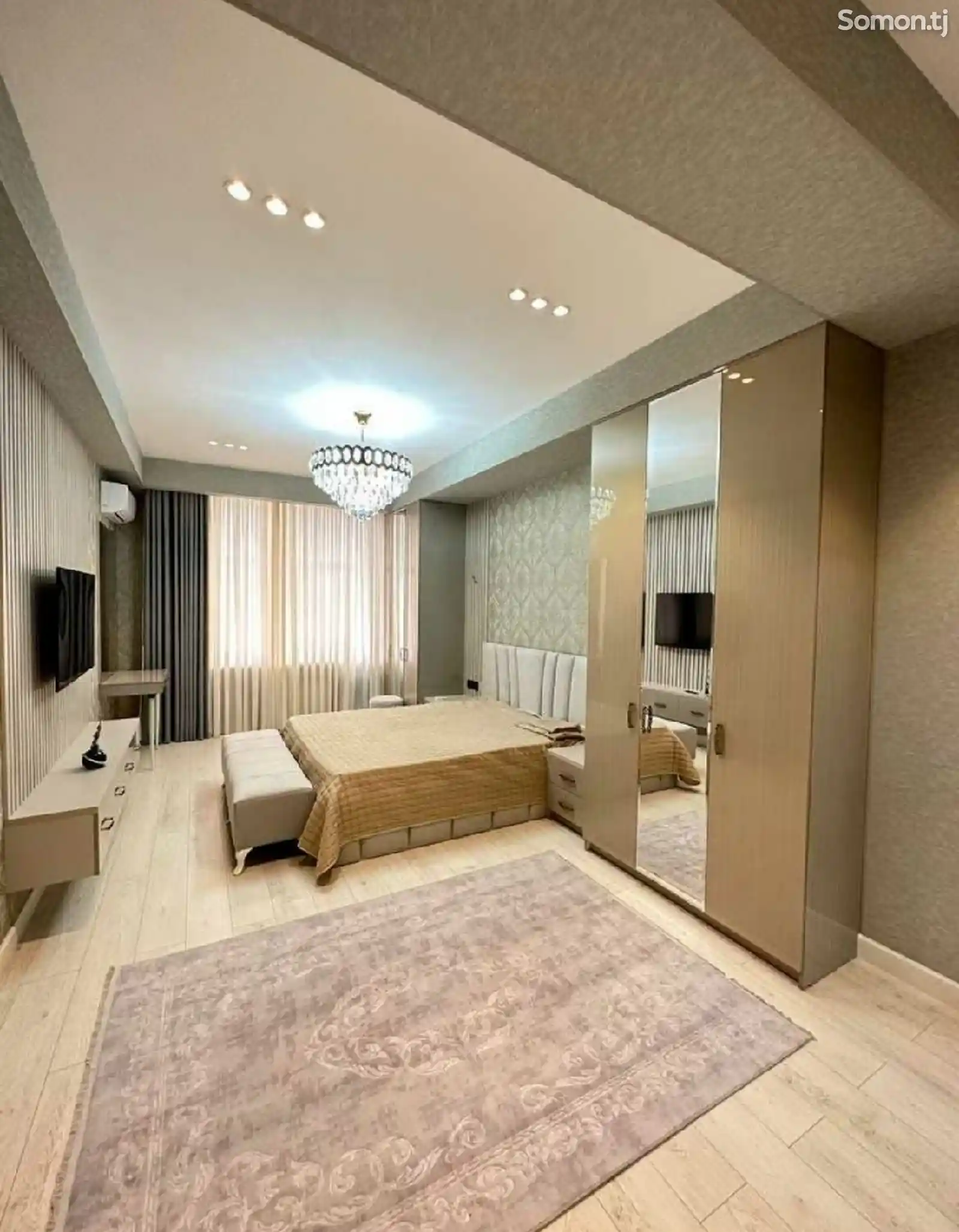 2-комн. квартира, 14 этаж, 121м², И. Сомони-2