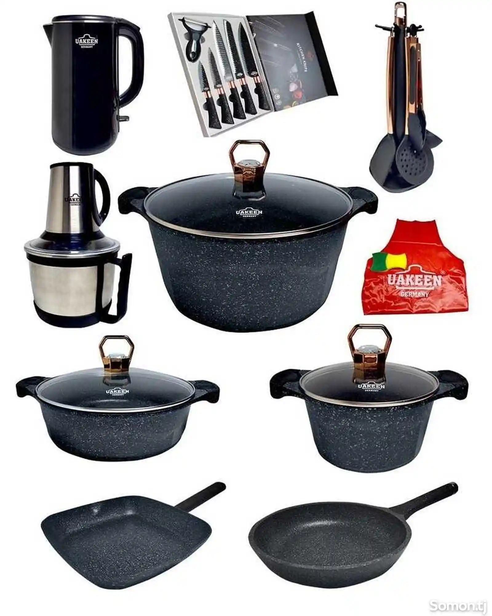 Кухонный набор посуды Uakeen vk75-1