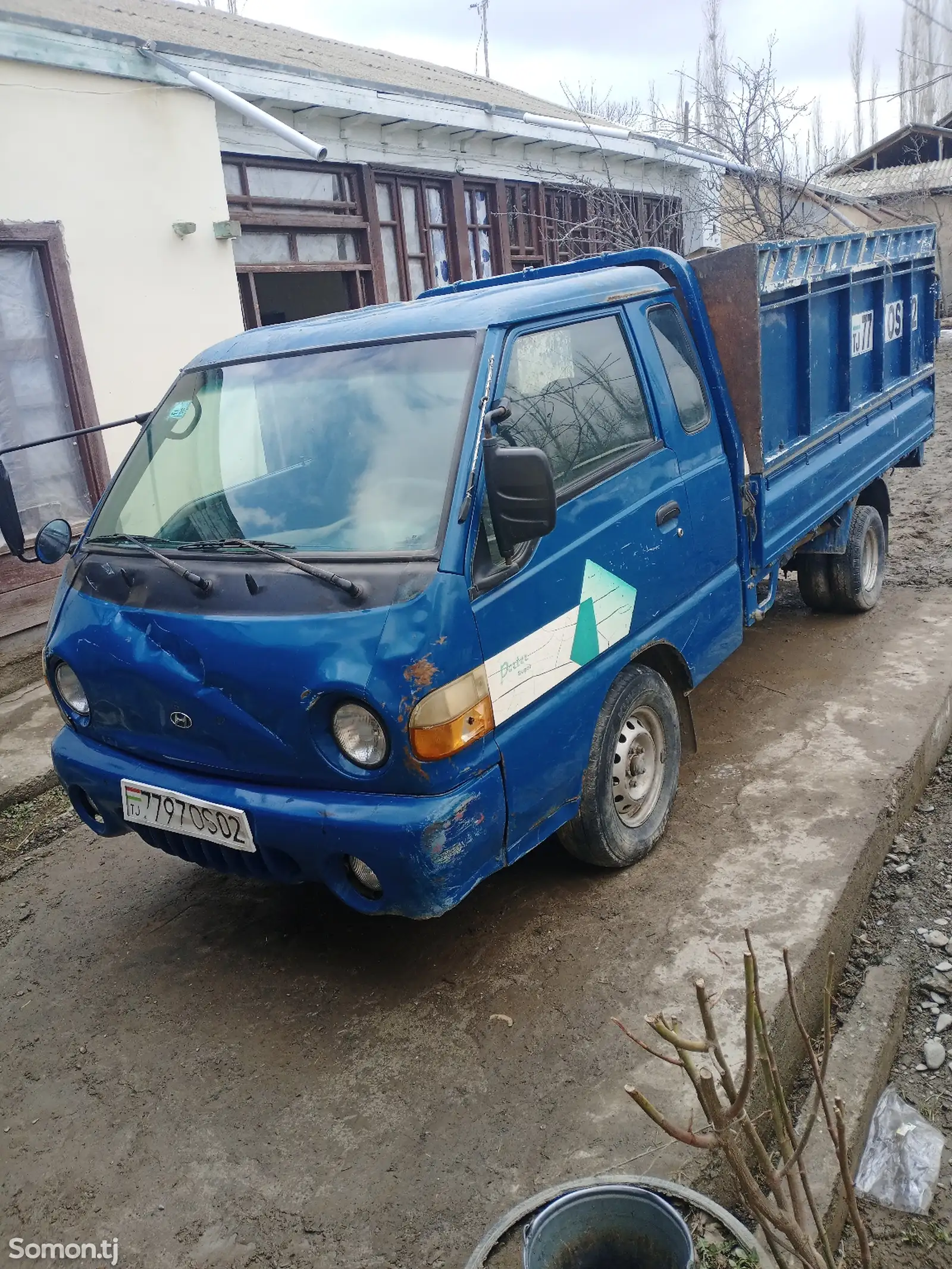 Бортовой автомобиль Hyundai Porter, 2002