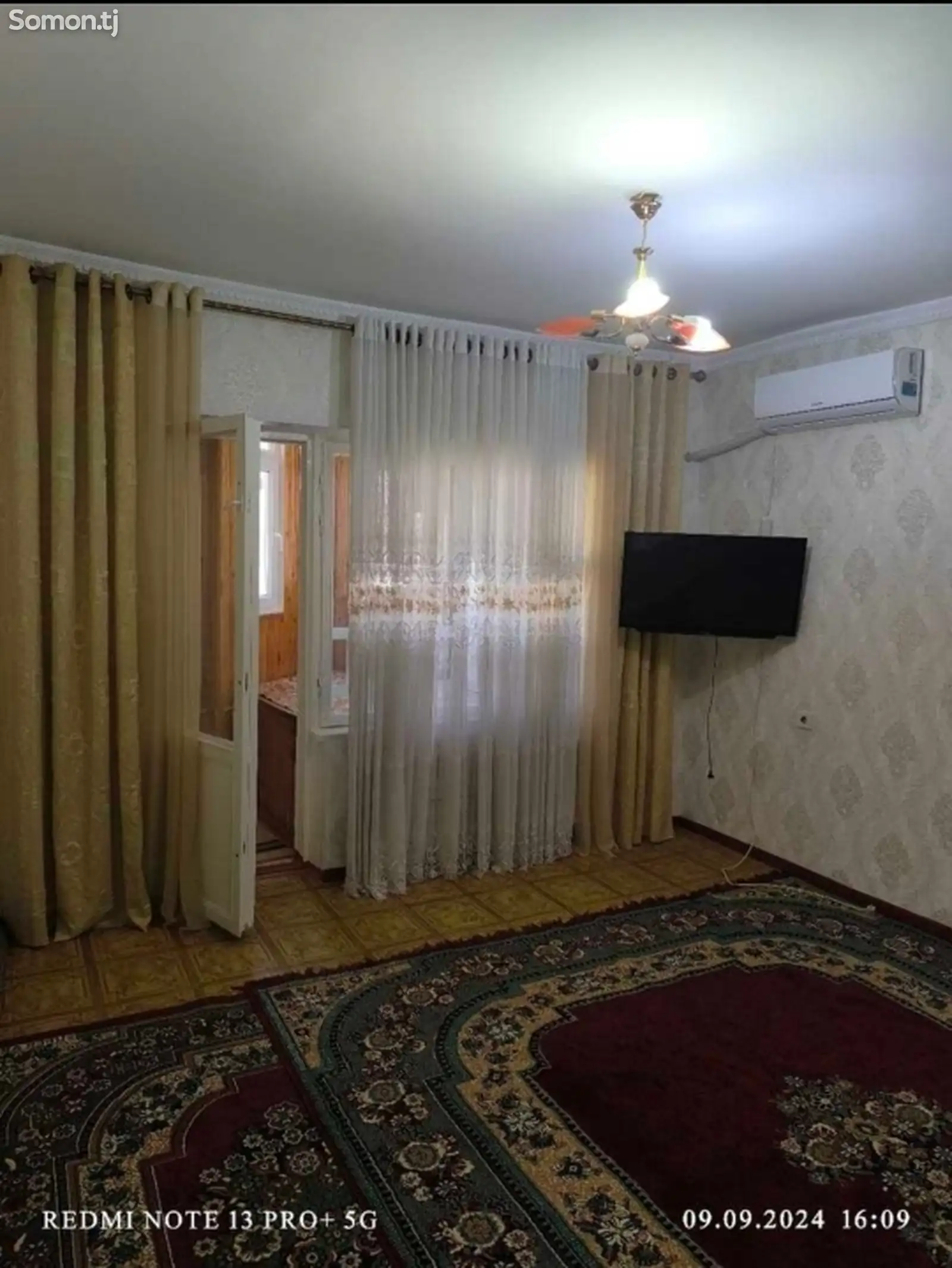 2-комн. квартира, 8 этаж, 42м², И.Сомони-1