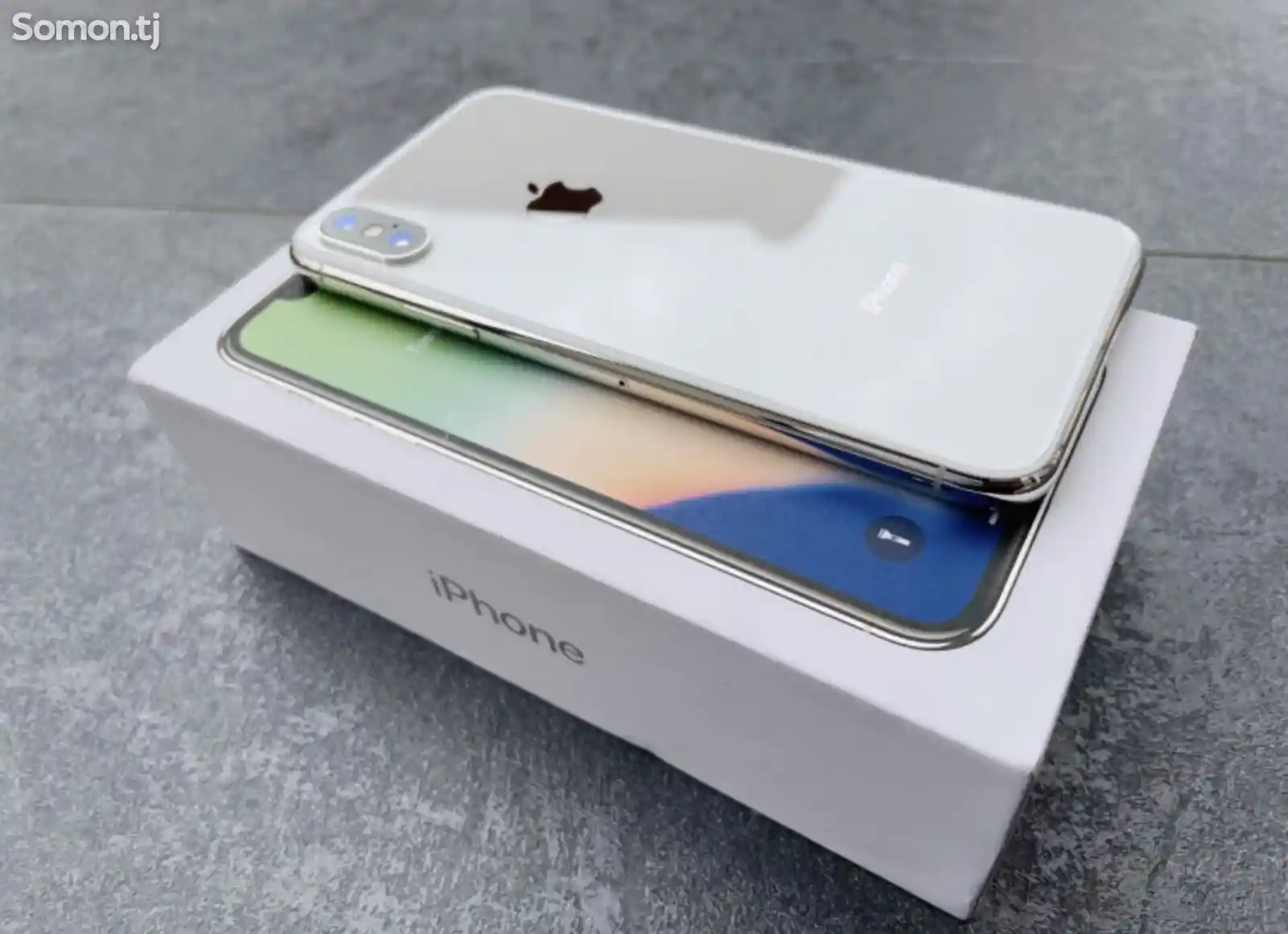 Apple iPhone X, 256 gb, Silver-1