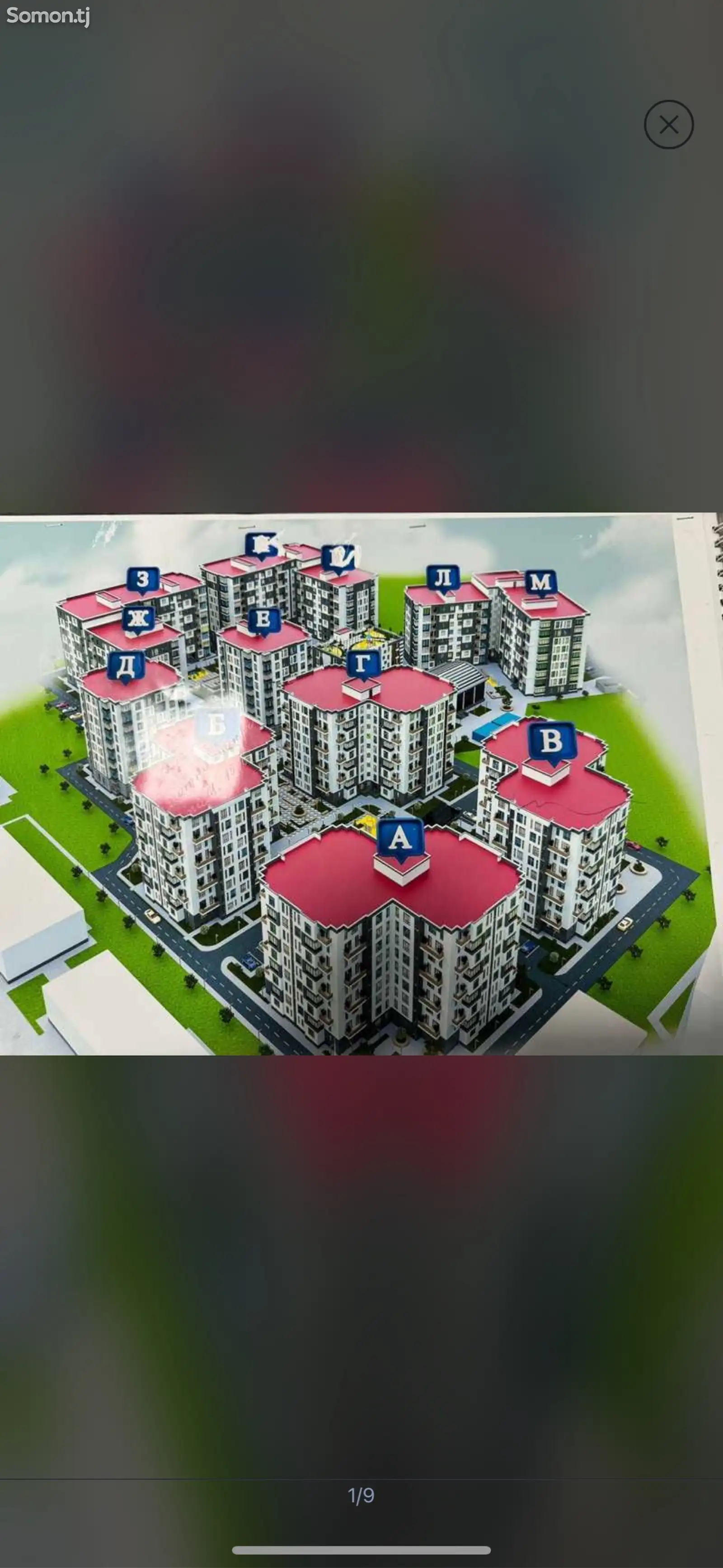 2-комн. квартира, 3 этаж, 75 м², Сино 33 мкр-3