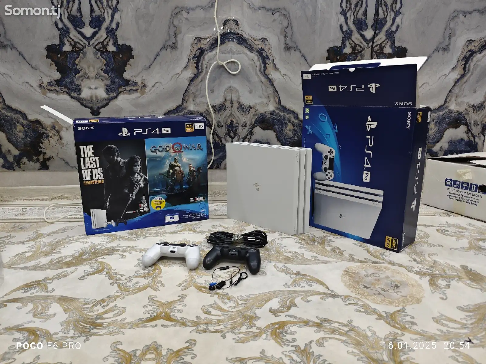 Игровая приставка Sony PlayStation 4 pro 4k 1tb-1