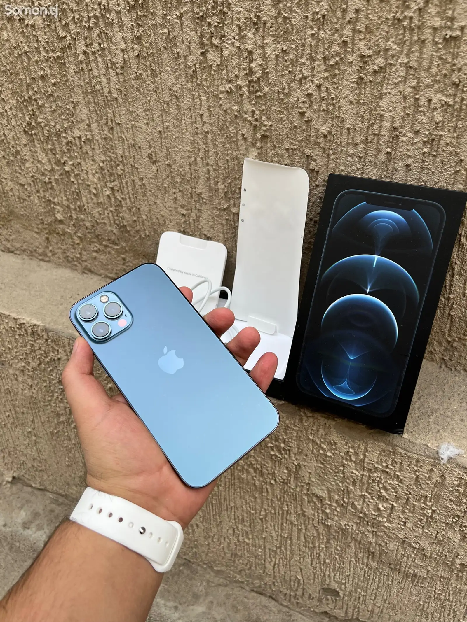 Apple iPhone 12 Pro Max, 128 gb, Pacific Blue-1