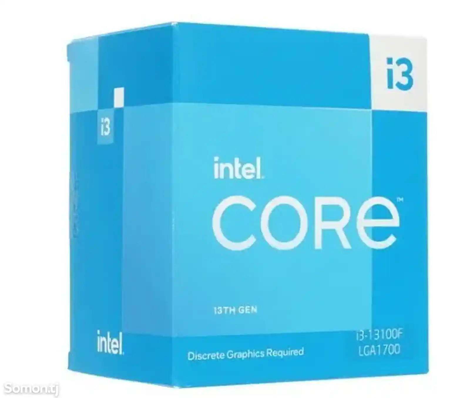 Процессор CPU Intel Core i3-13100F Box LGA1700, 4 x 3.4 ГГц, L2 - 5 МБ, L3 12 MB-1