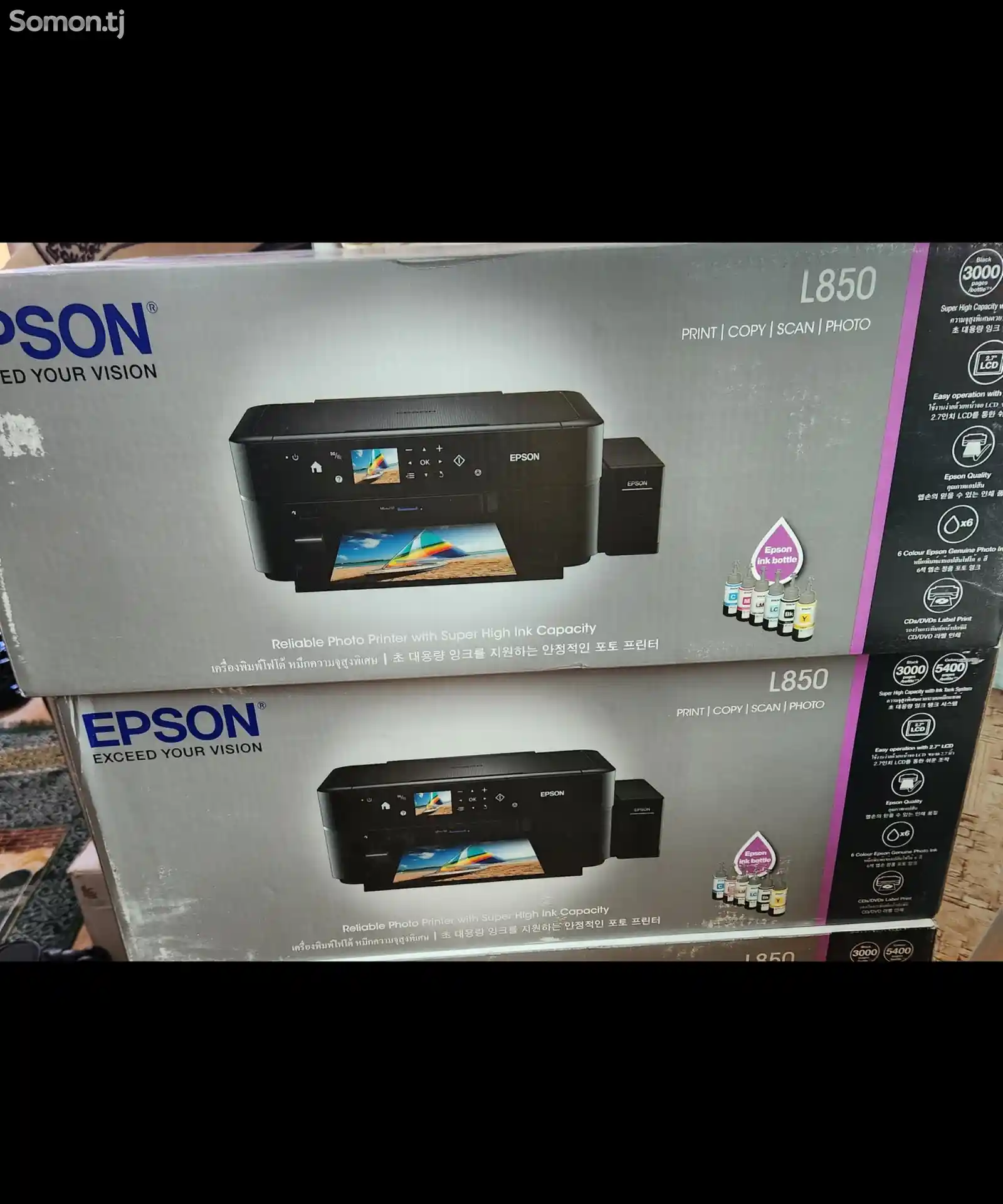 Цветной принтер Epson L850-4