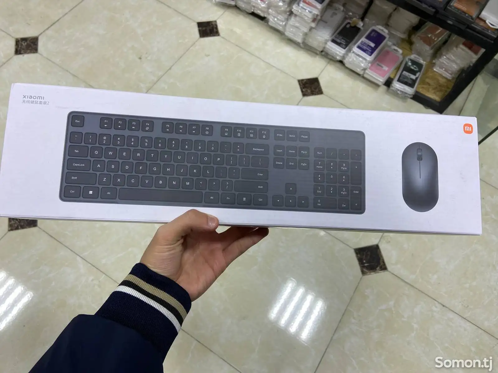 Клавиатура и мышь Xiaomi Mi Wireless Keyboard and Mouse Combo-1