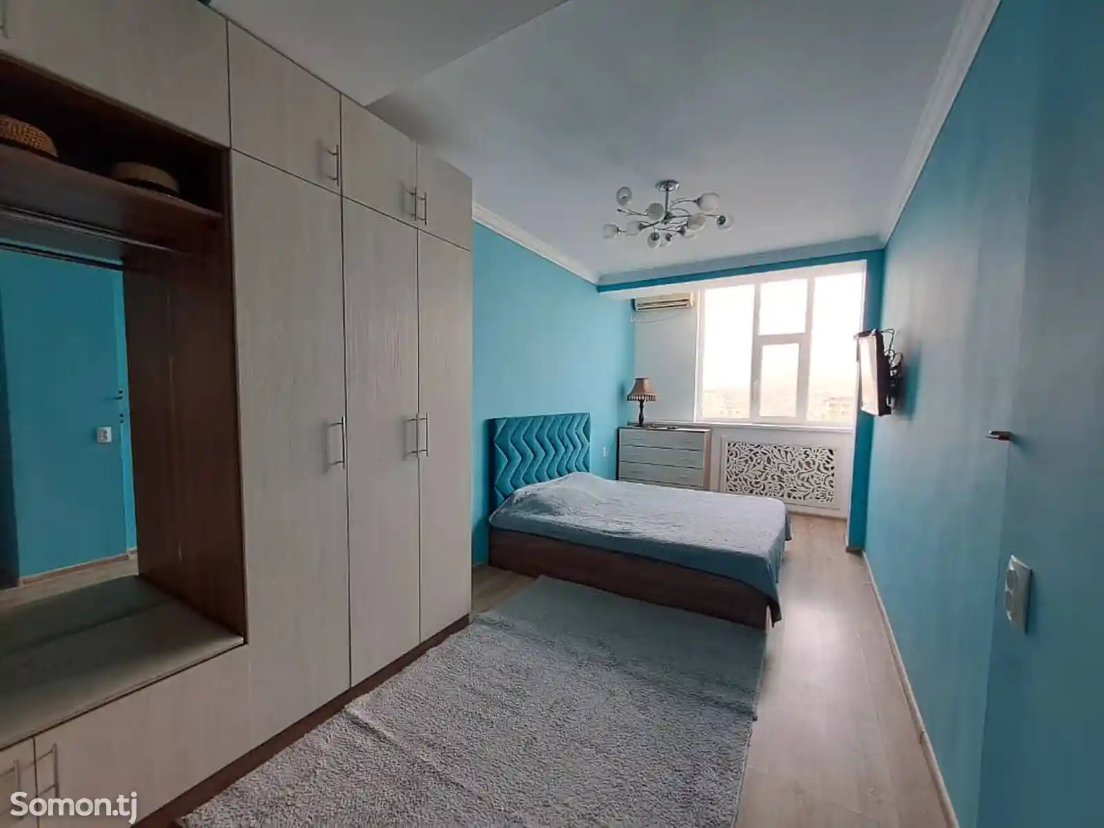 4-комн. квартира, 8 этаж, 117 м², Сомони-9