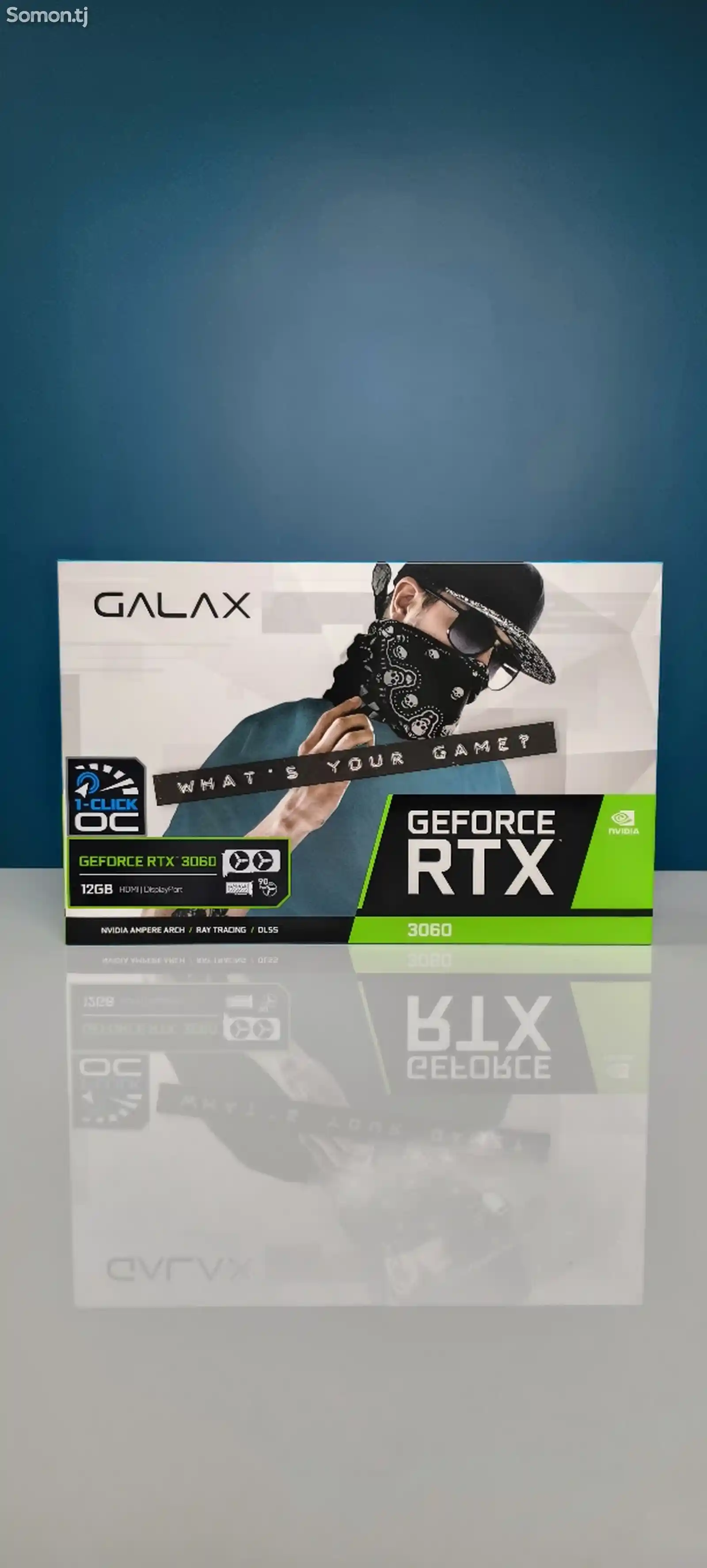 Видеокарта Galax GeForce RTX3060 1-Click OC 12GB-3