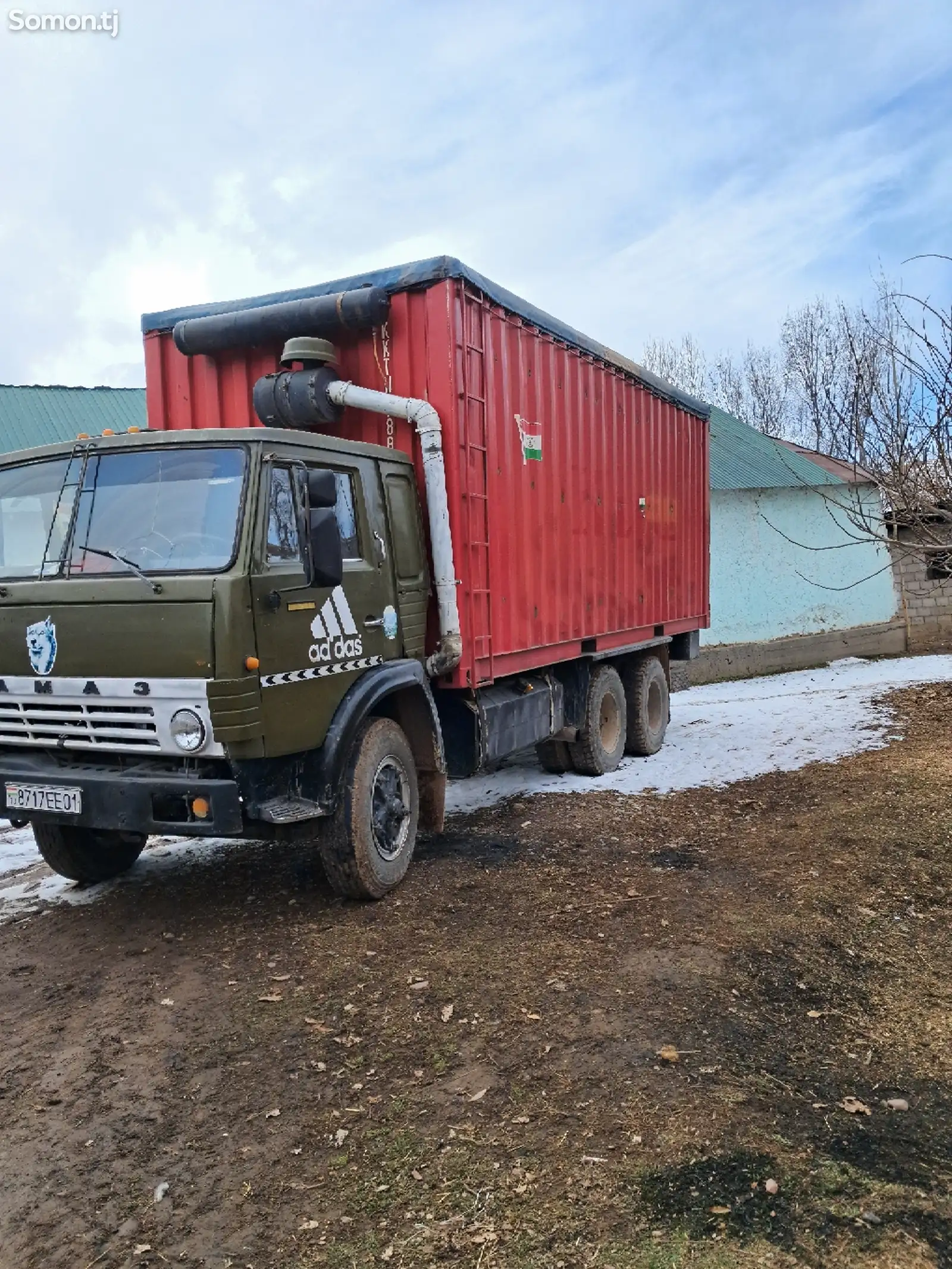 Контейнеровоз КамАЗ, 1990-1