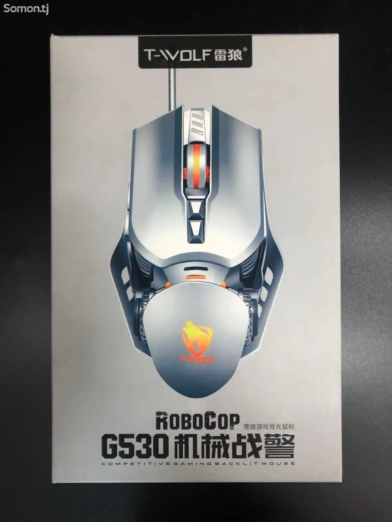 Проводная игровая мышка RoboCop G530 с RGB подсветкой-4