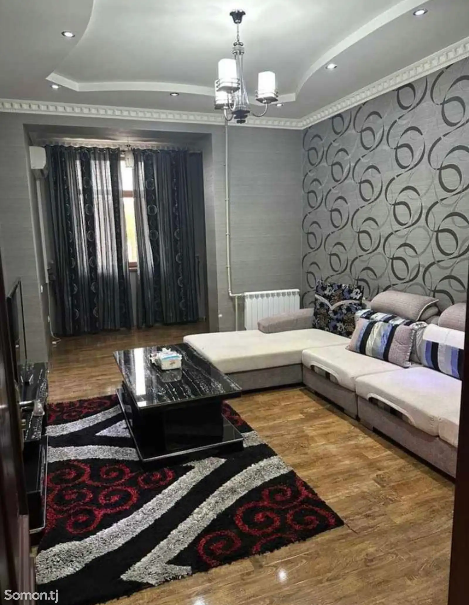 2-комн. квартира, 3 этаж, 97м², Сино-1