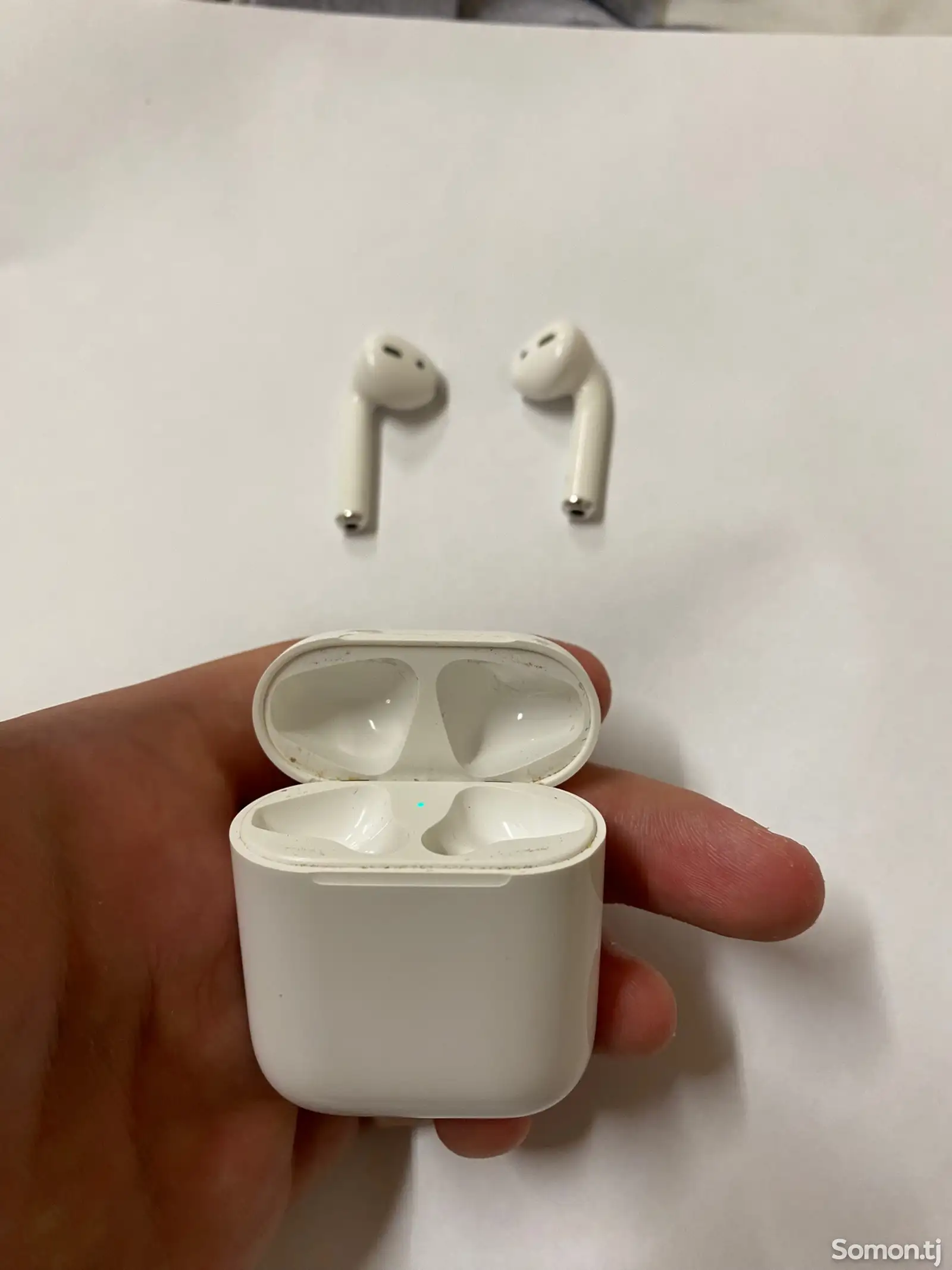 Беспроводные наушники airpods-1