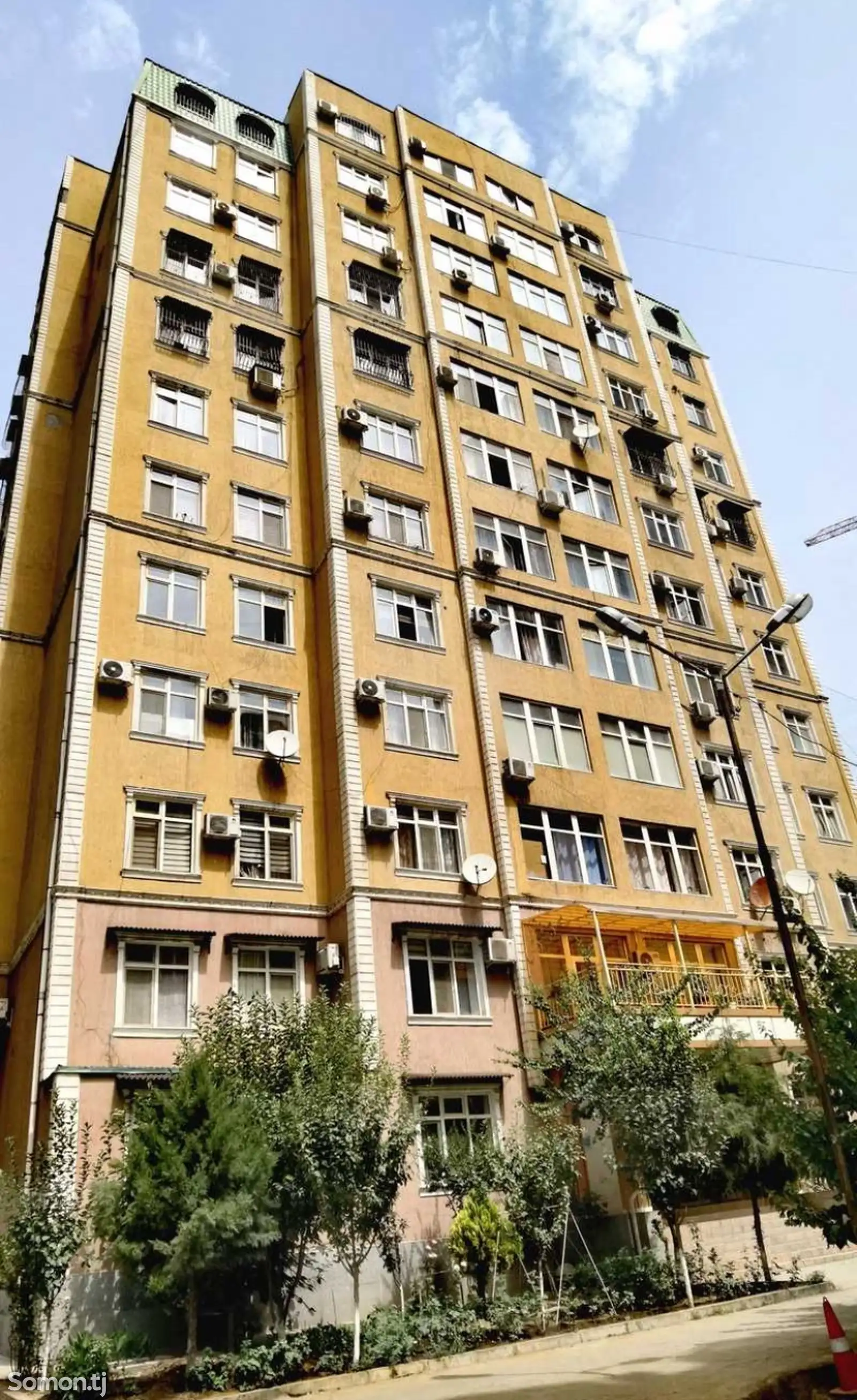 2-комн. квартира, 8 этаж, 63м², Сомони-1