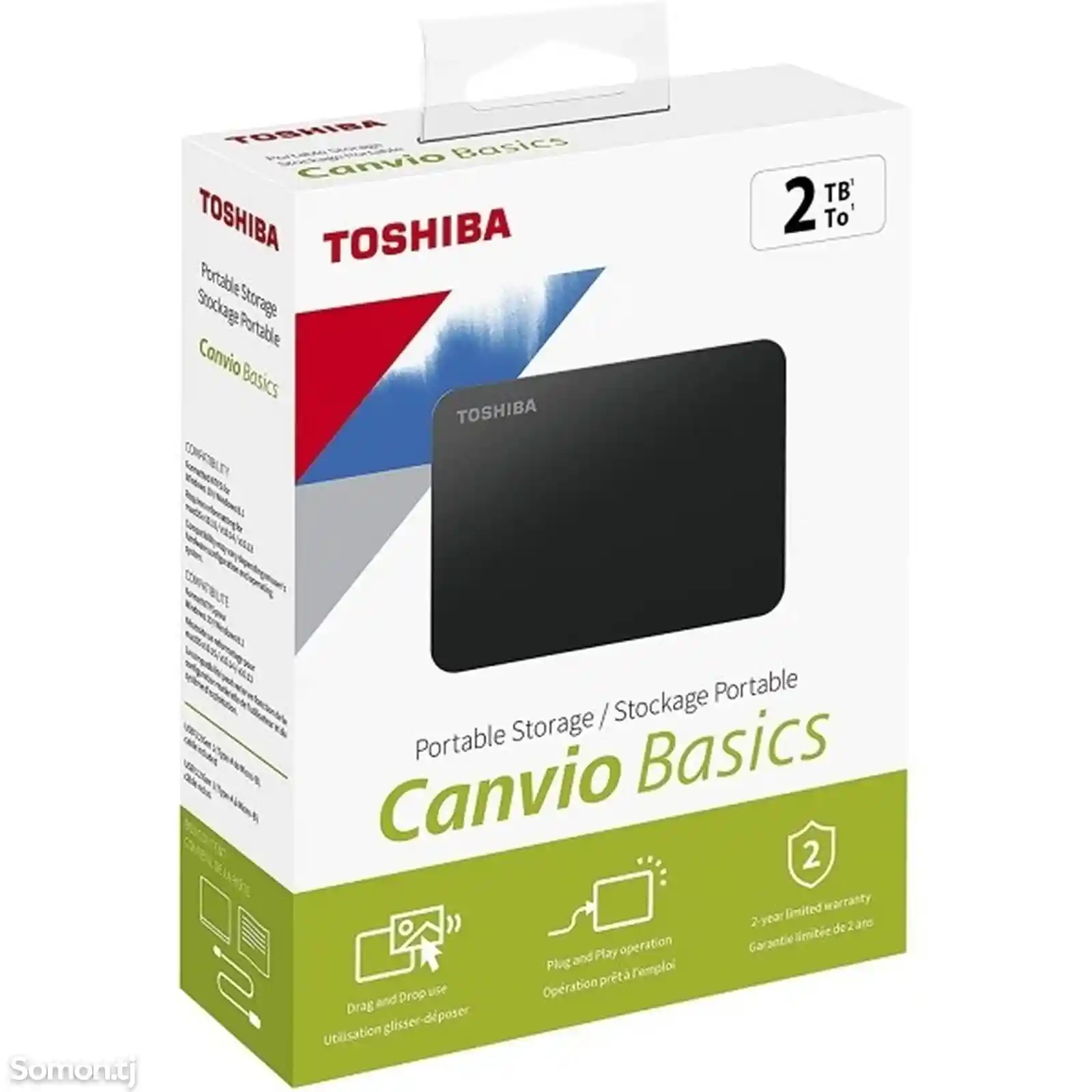 Жесткий диск Toshiba 2tb