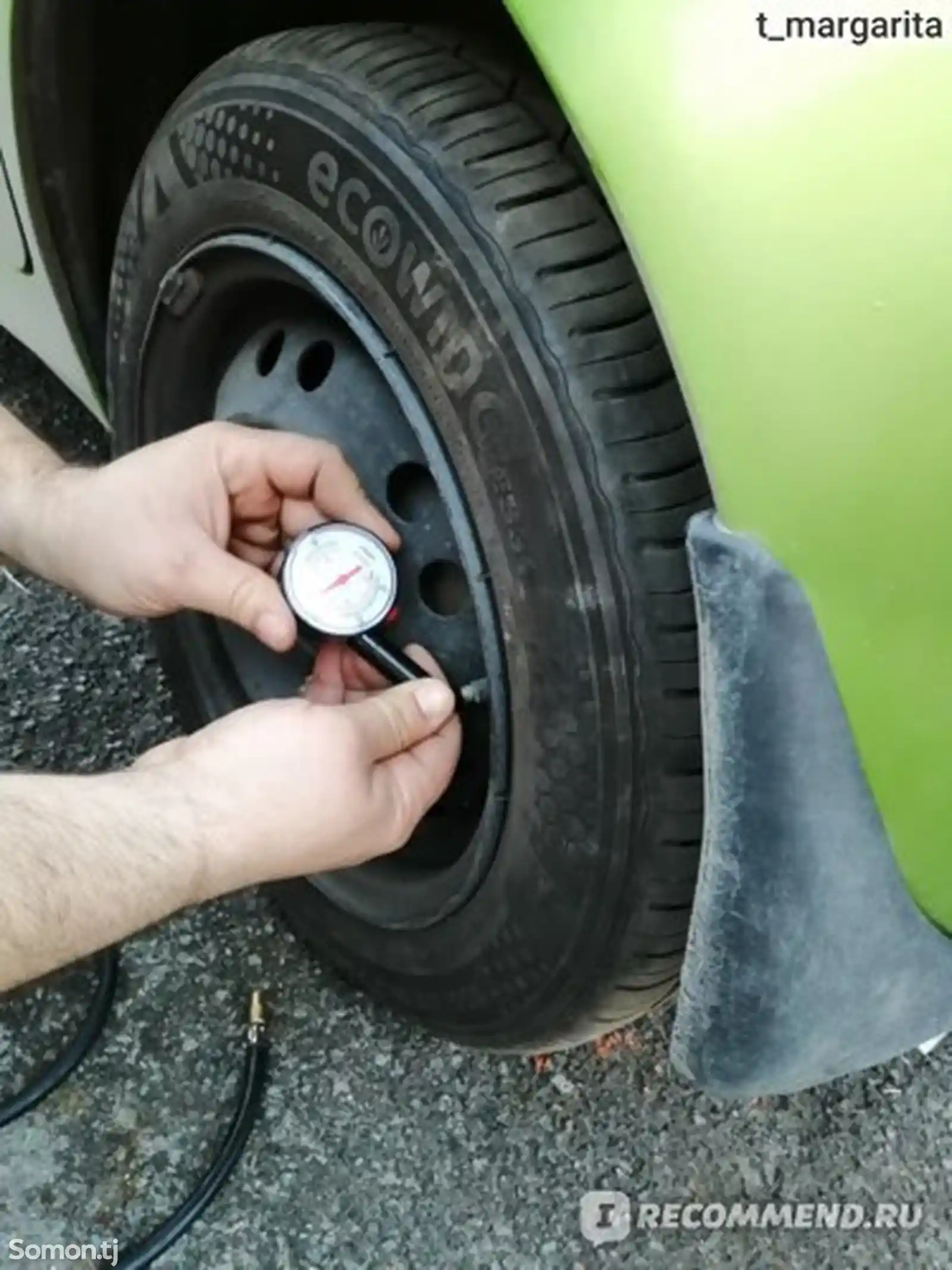 Манометр для проверки давления в шинах Autostandart-4