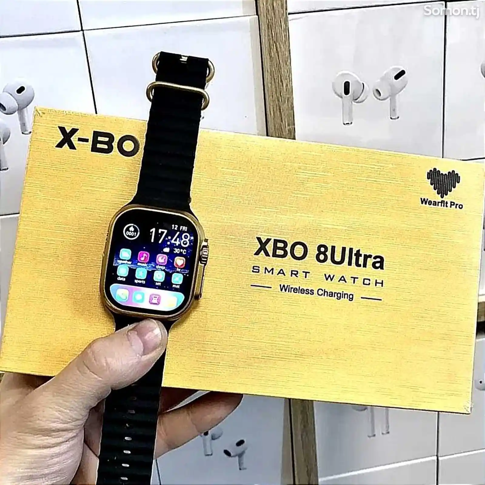 Смарт часы Xbo 8 Ultra Gold-7