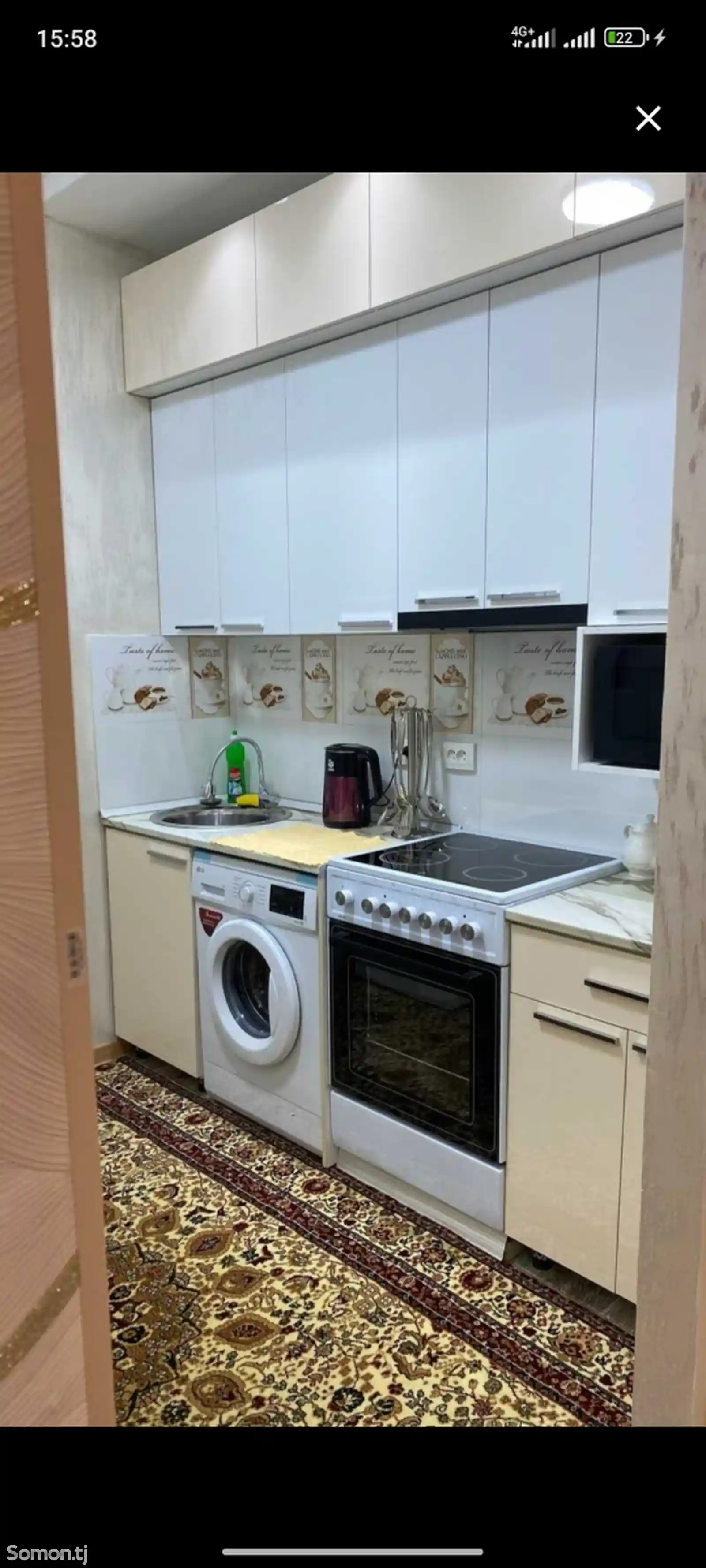 3-комн. квартира, 8 этаж, 85м², Исмоили Сомони-10