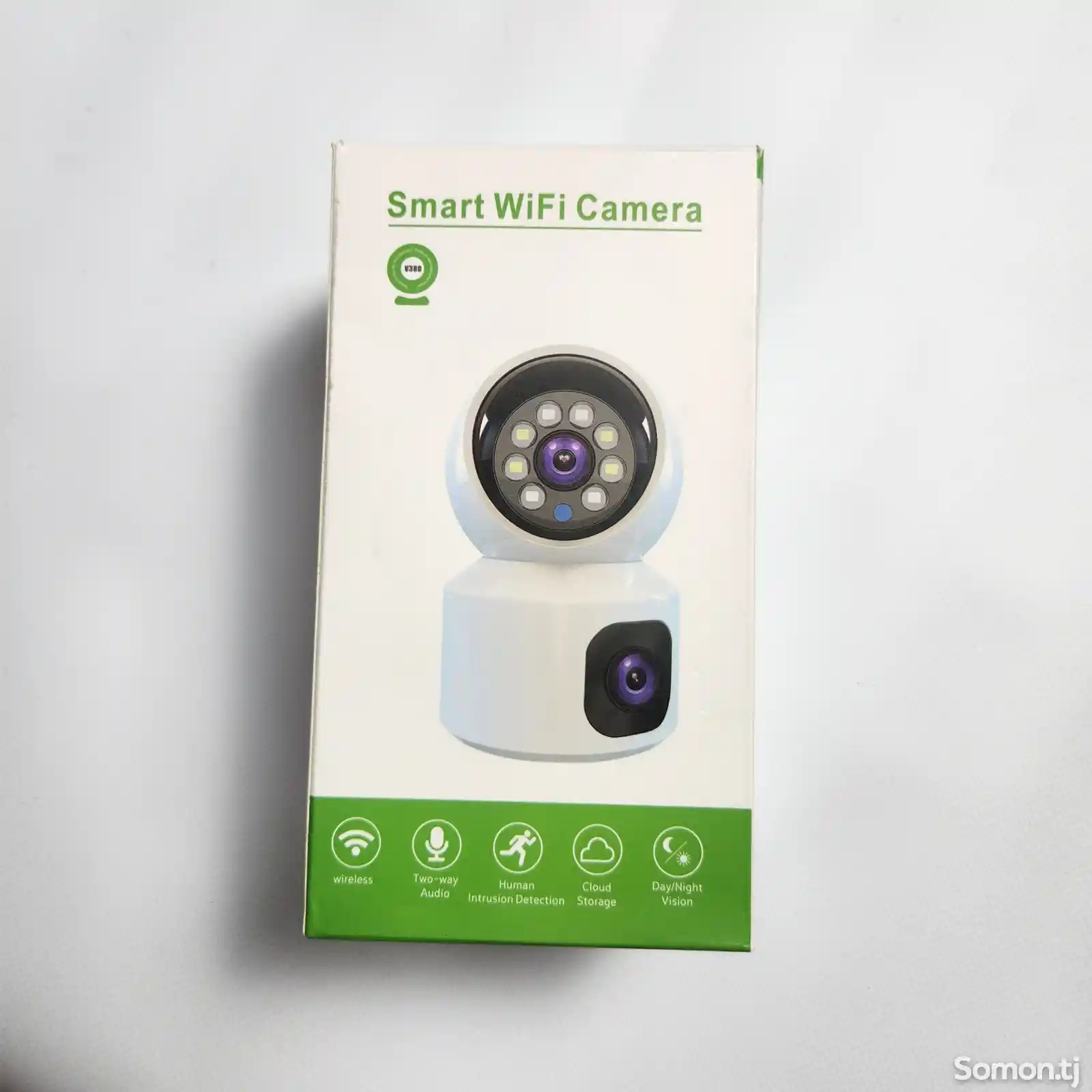 Беспроводная WiFi камера 4MP 360 градус двойной объектив-3