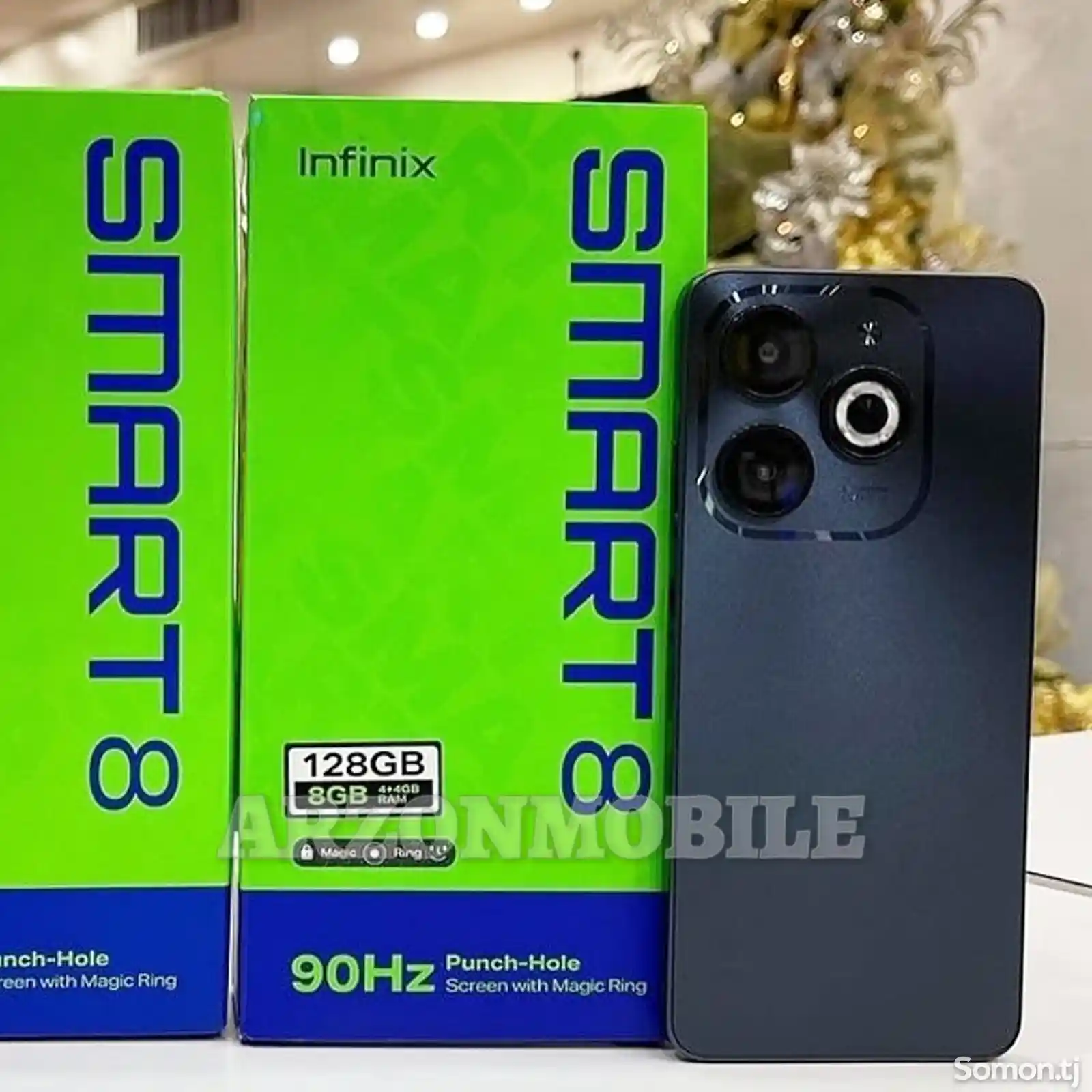 Infinix Smart 8 4+4/128Gb Black-2