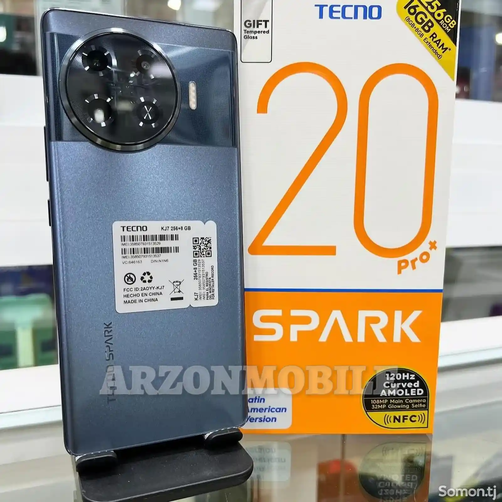 Tecno Spark 20 Pro Plus 8+8/256Gb Black-1