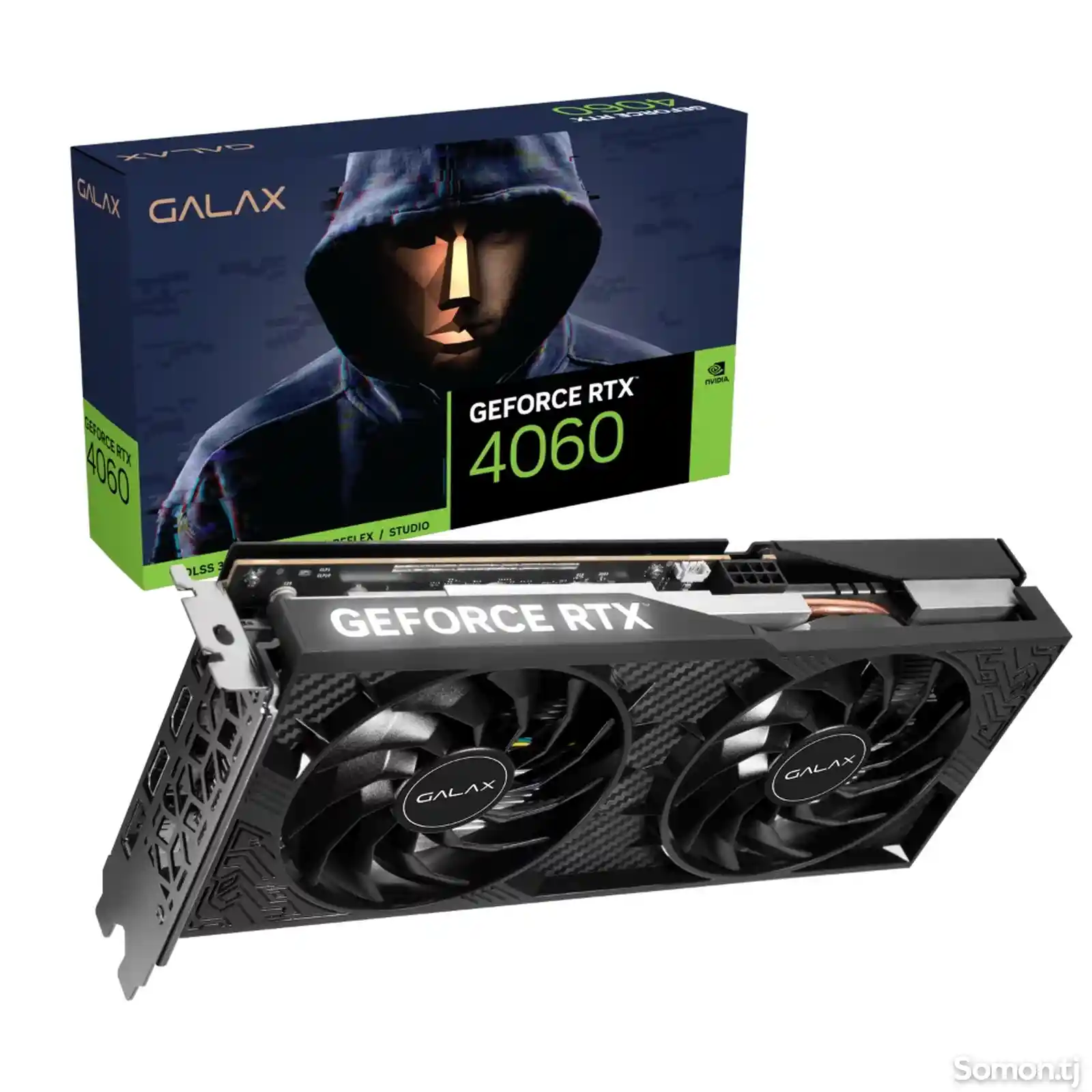 Видеокарта GALAXУ GeForce RTX 4060 1-Click OC 2X V2