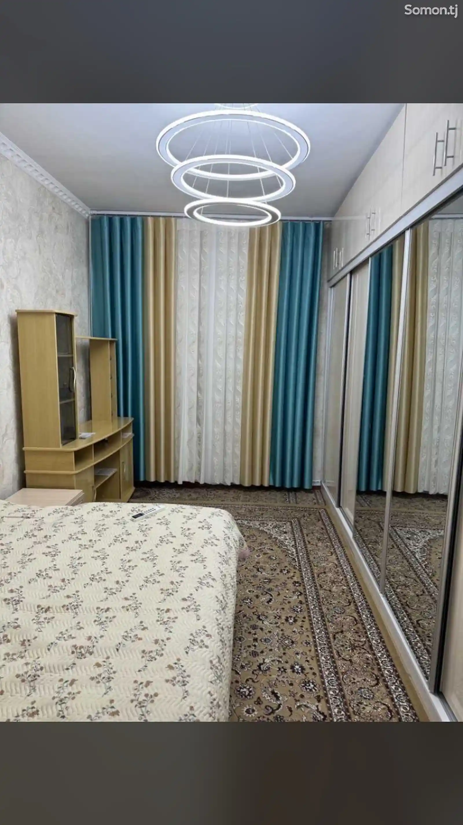 2-комн. квартира, 1 этаж, 62м², Сомони-1