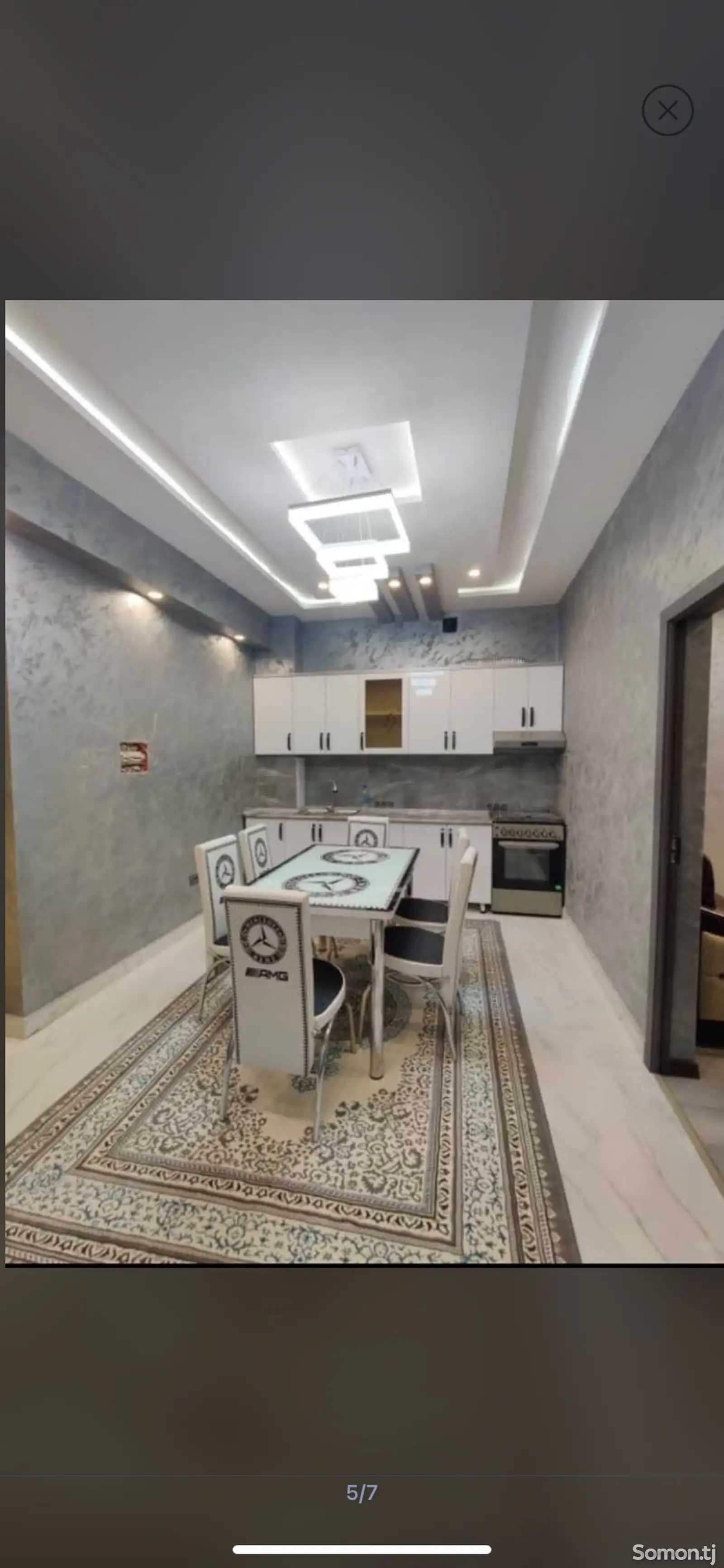 2-комн. квартира, 12 этаж, 50м², И. Сомони-4