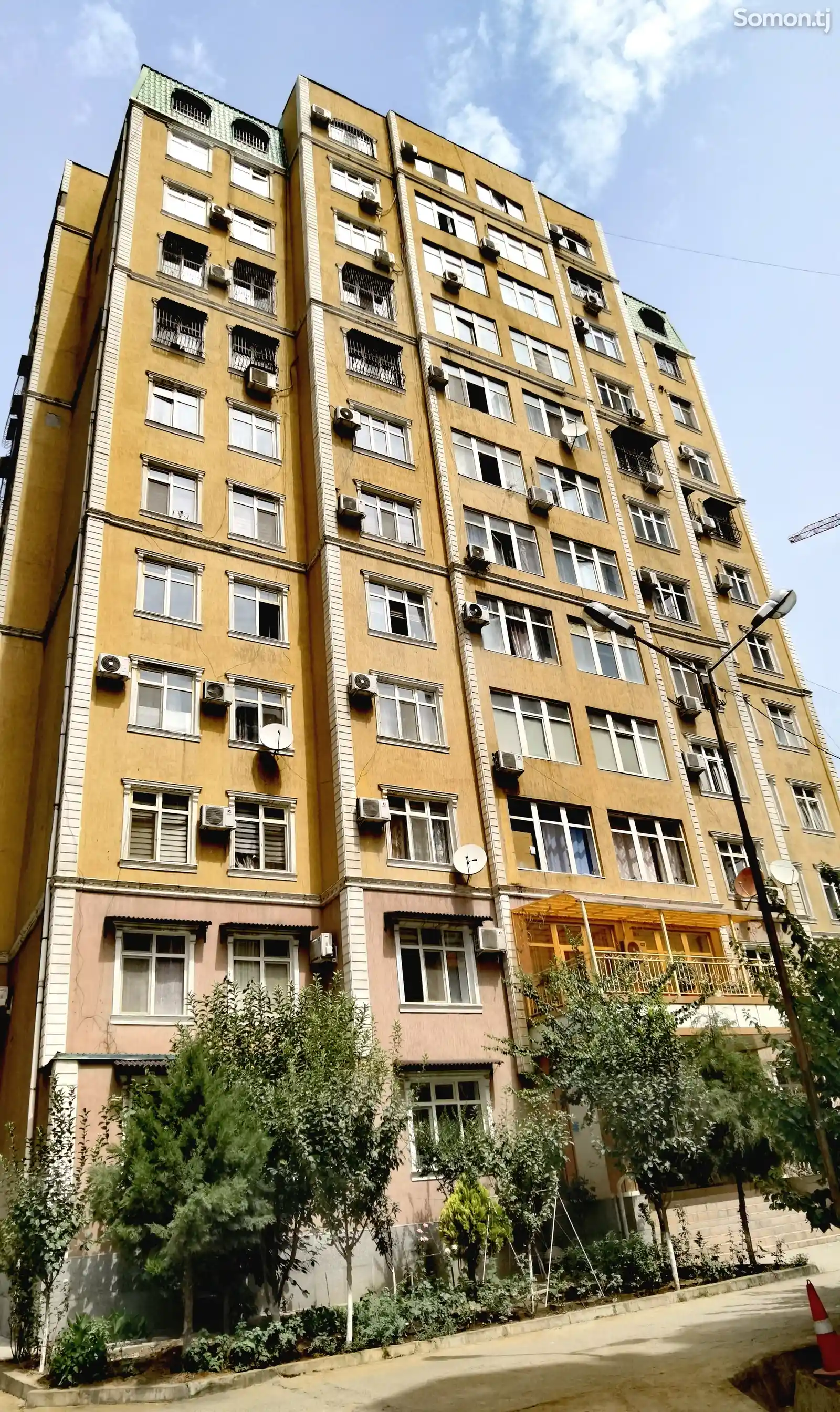 3-комн. квартира, 9 этаж, 76 м², Исмоили Сомонӣ, ОВИР, боғи Алишер Навоӣ, "Ашан"-1