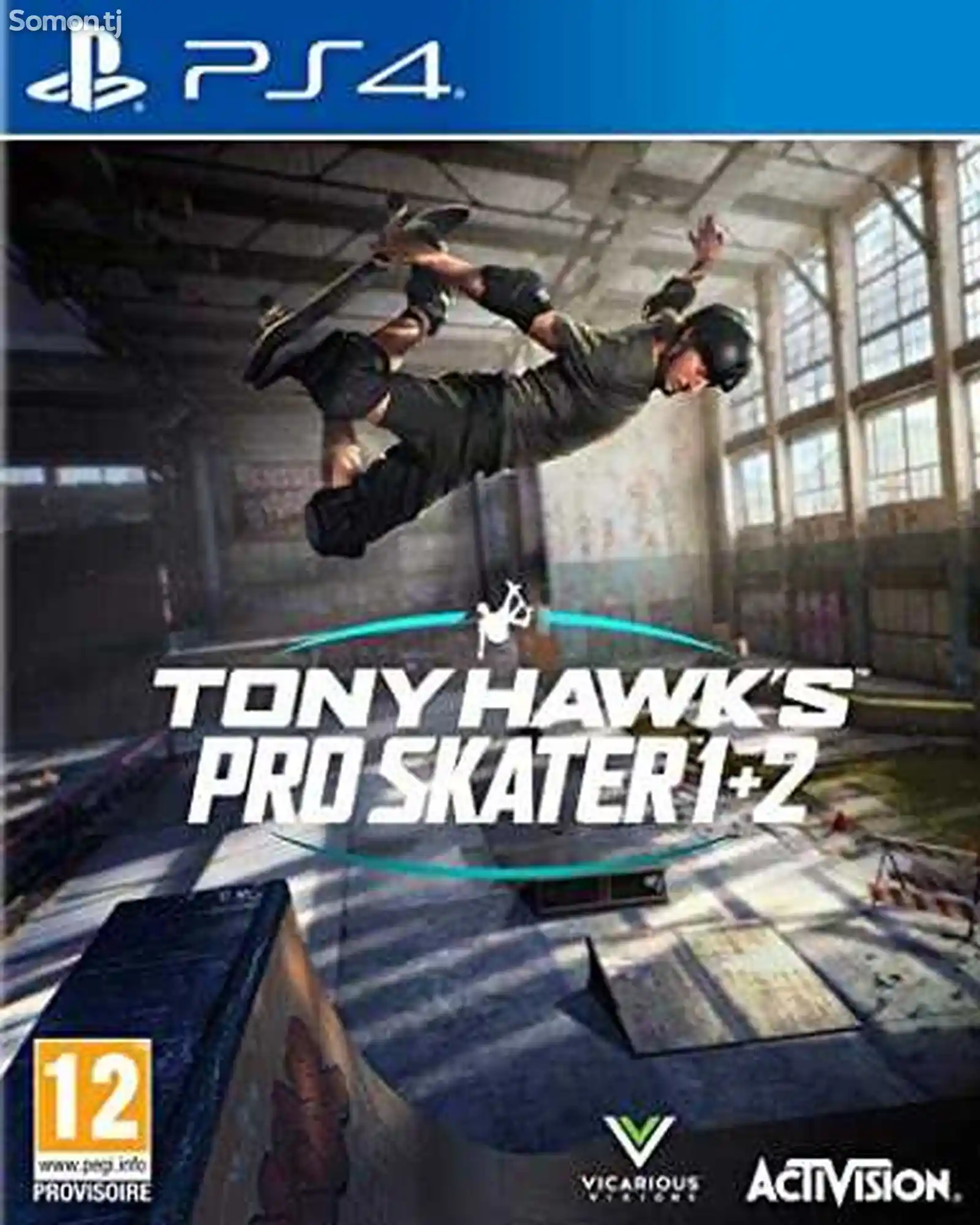 Игра Tony Hawk's Pro Skater 1+2 Remake для Sony PS4