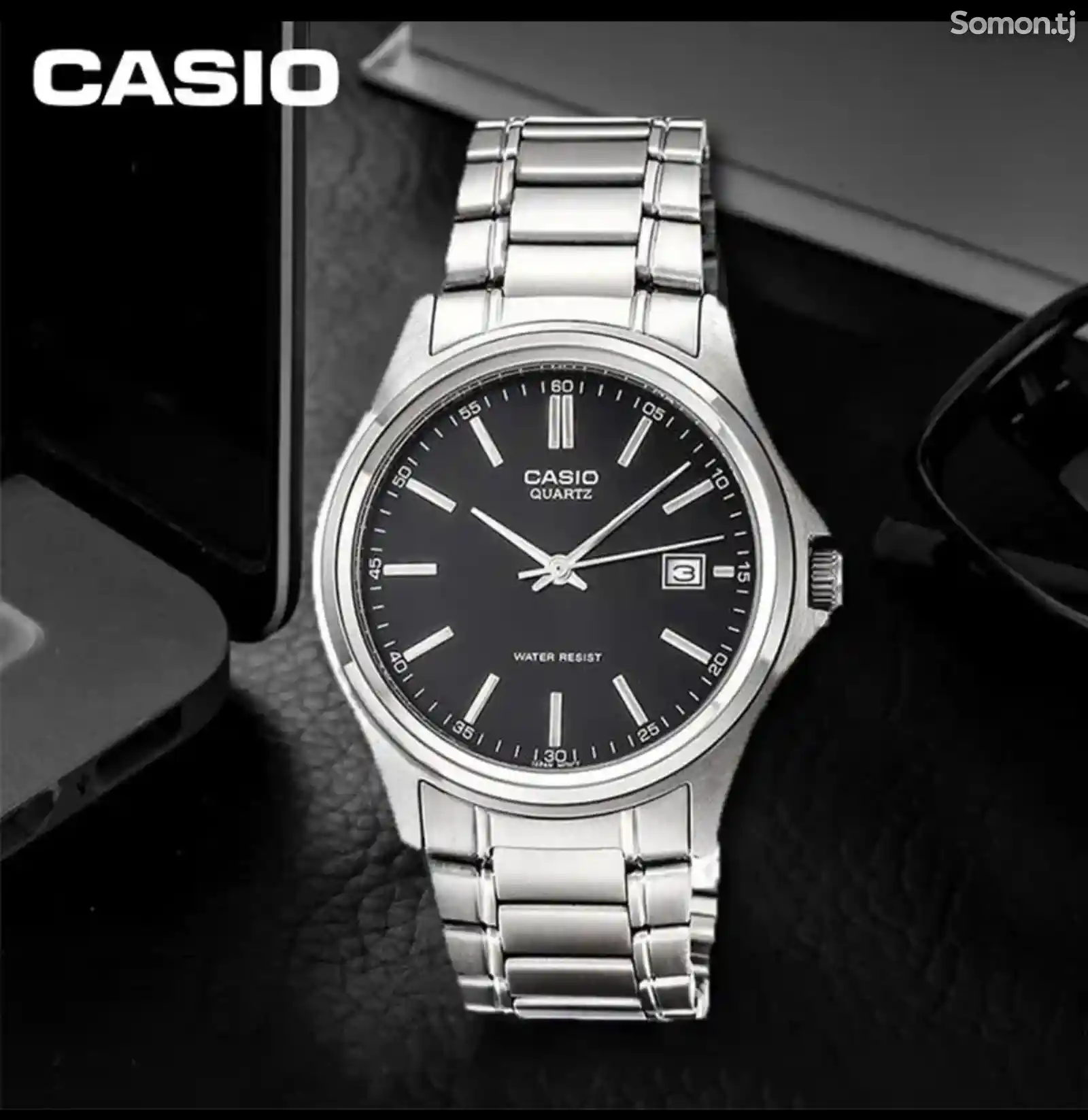 Мужские часы Casio с документом