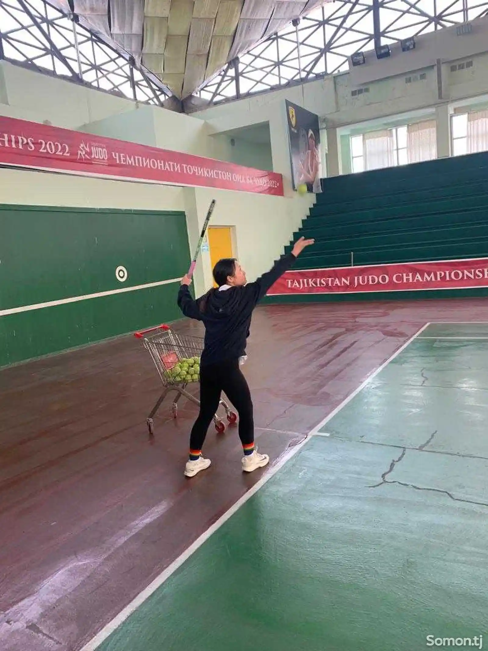 Уроки большого детского тенниса-7