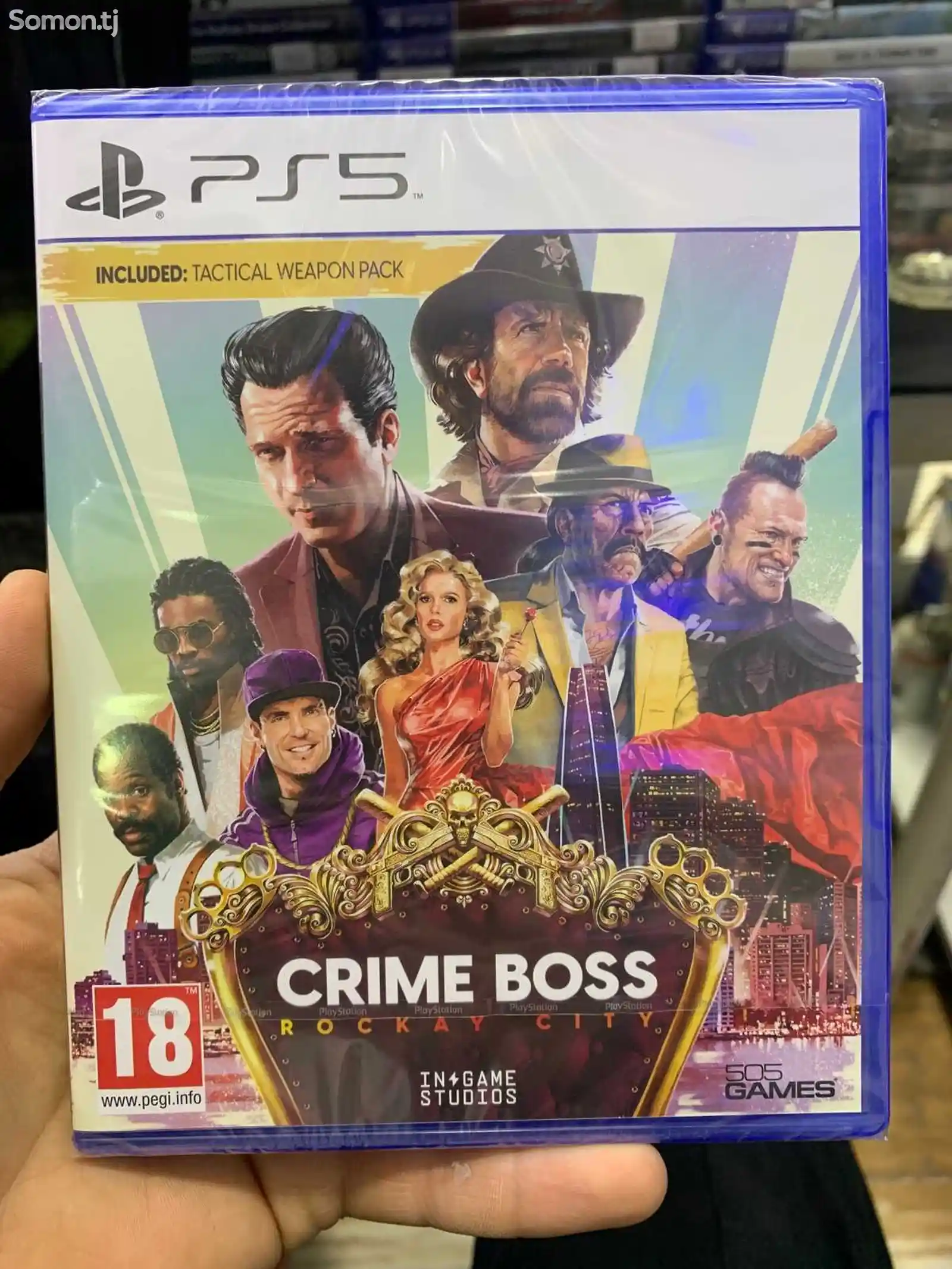 Диск Crime Boss Rockay City для PS5-1