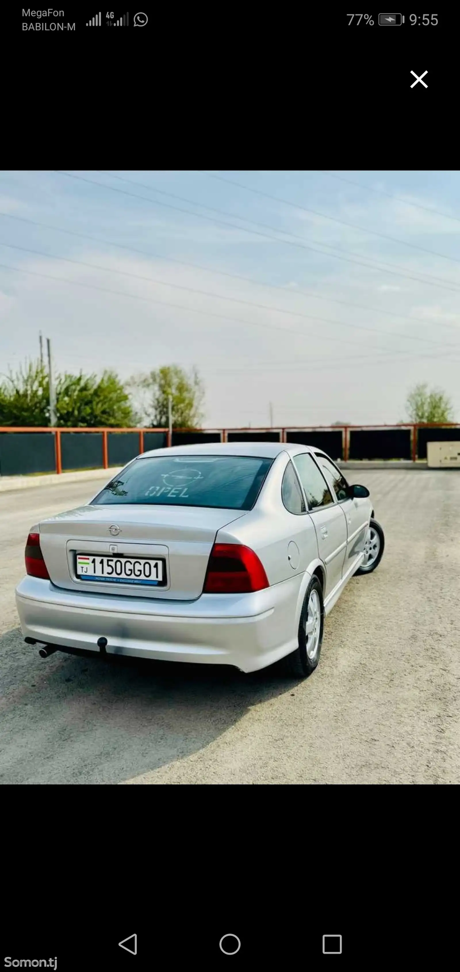 Opel Vectra B, 2001-5