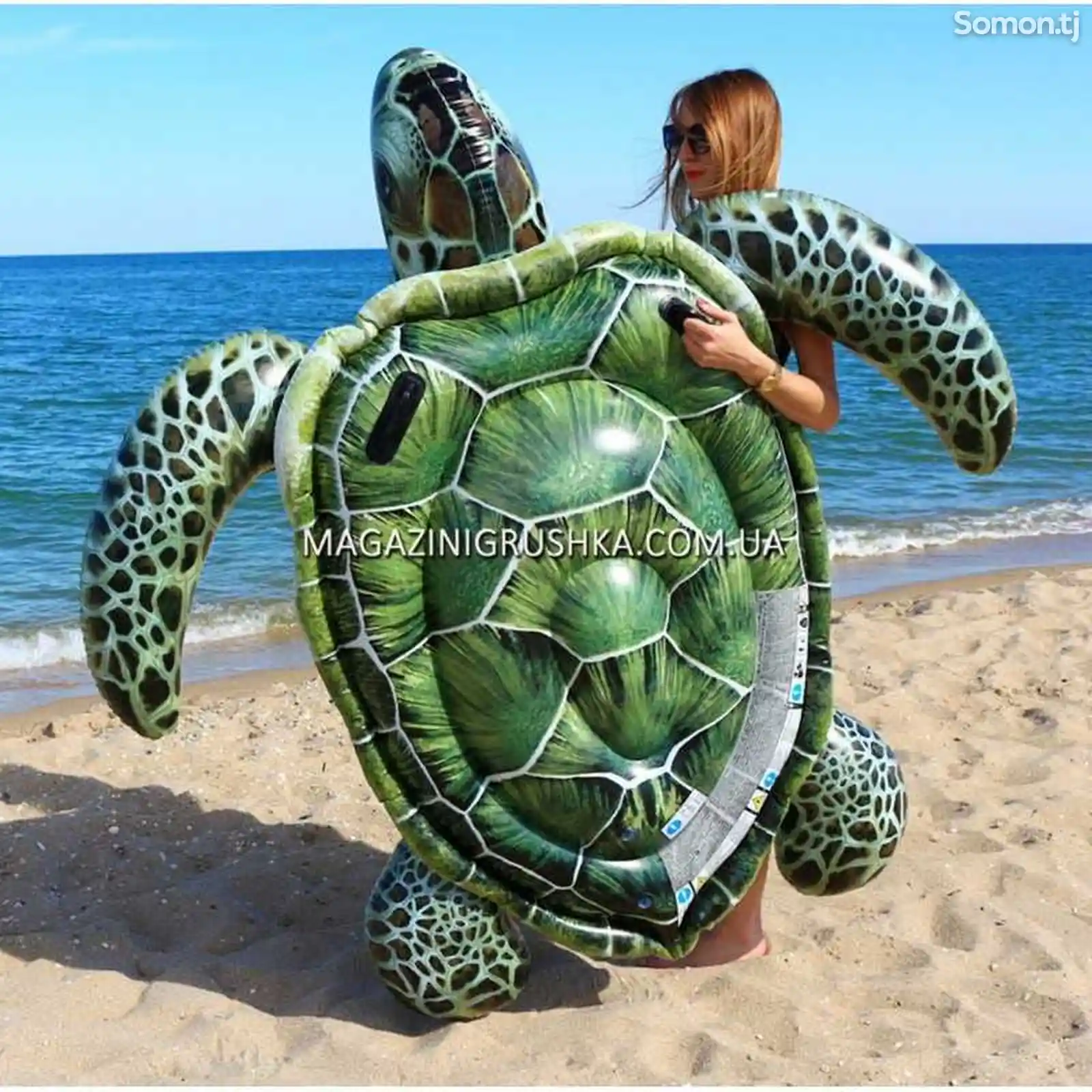 Надувной матрас черепаха-2